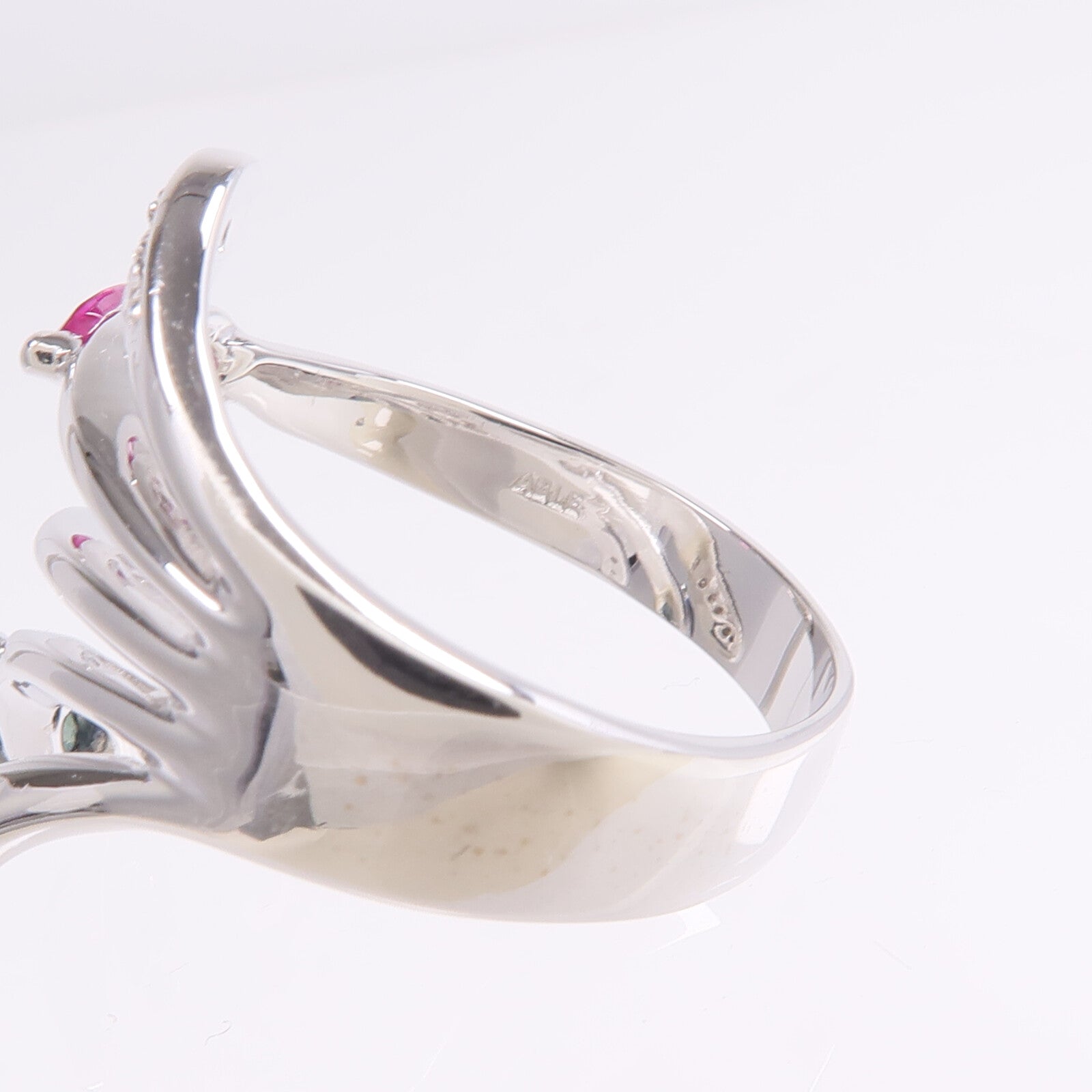 JEWELRY 18K白金Topaz Diamond Ring托帕石/鑽石戒指