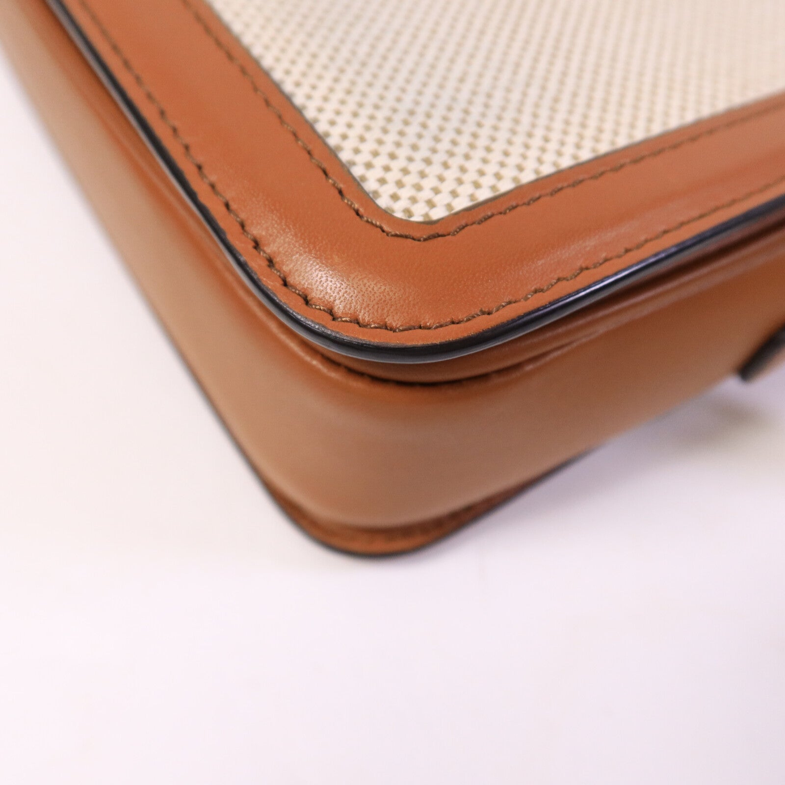 CELINE 帆布Teen Triomphe Bag肩背袋