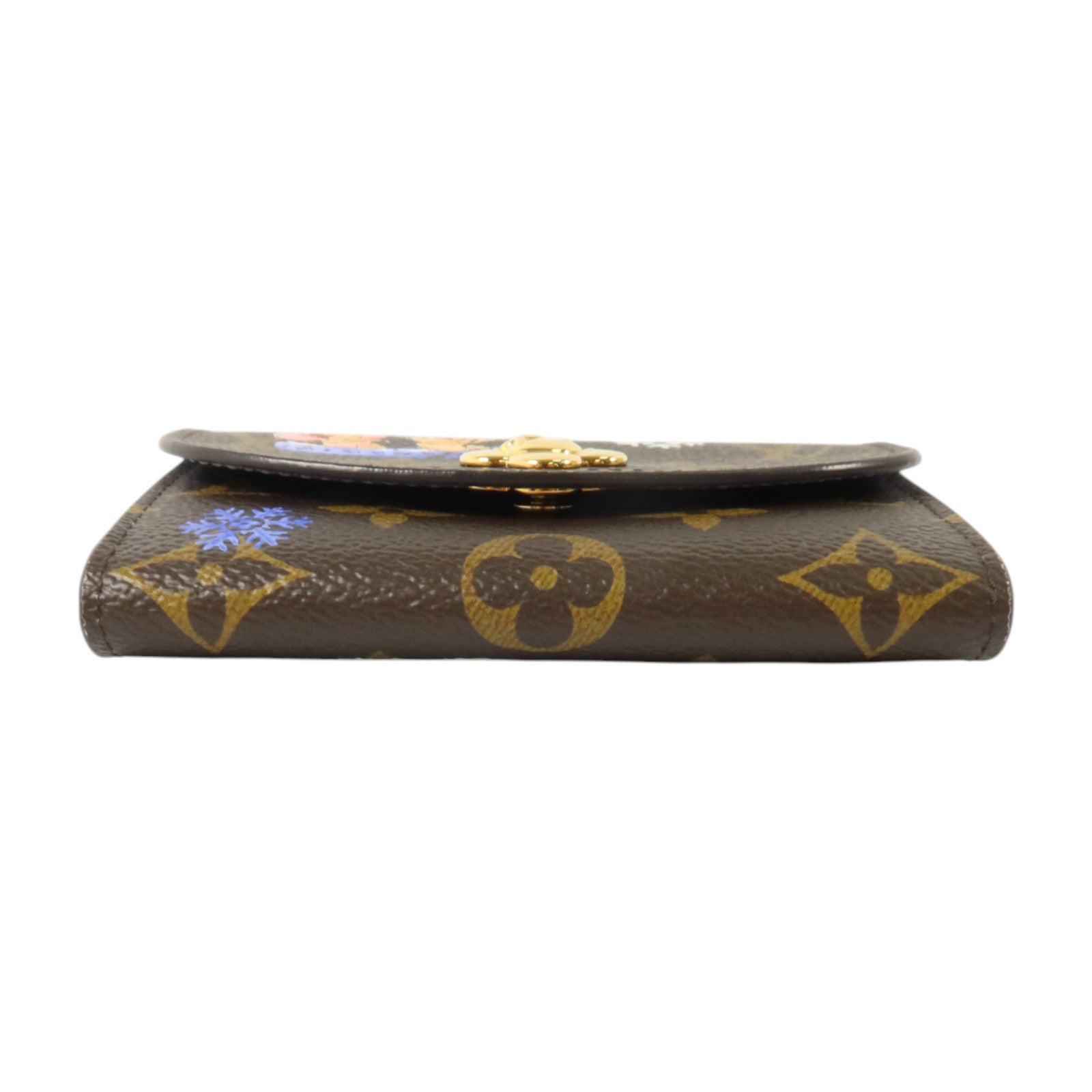 LOUIS VUITTON Monogram Rosalie金扣卡片套
