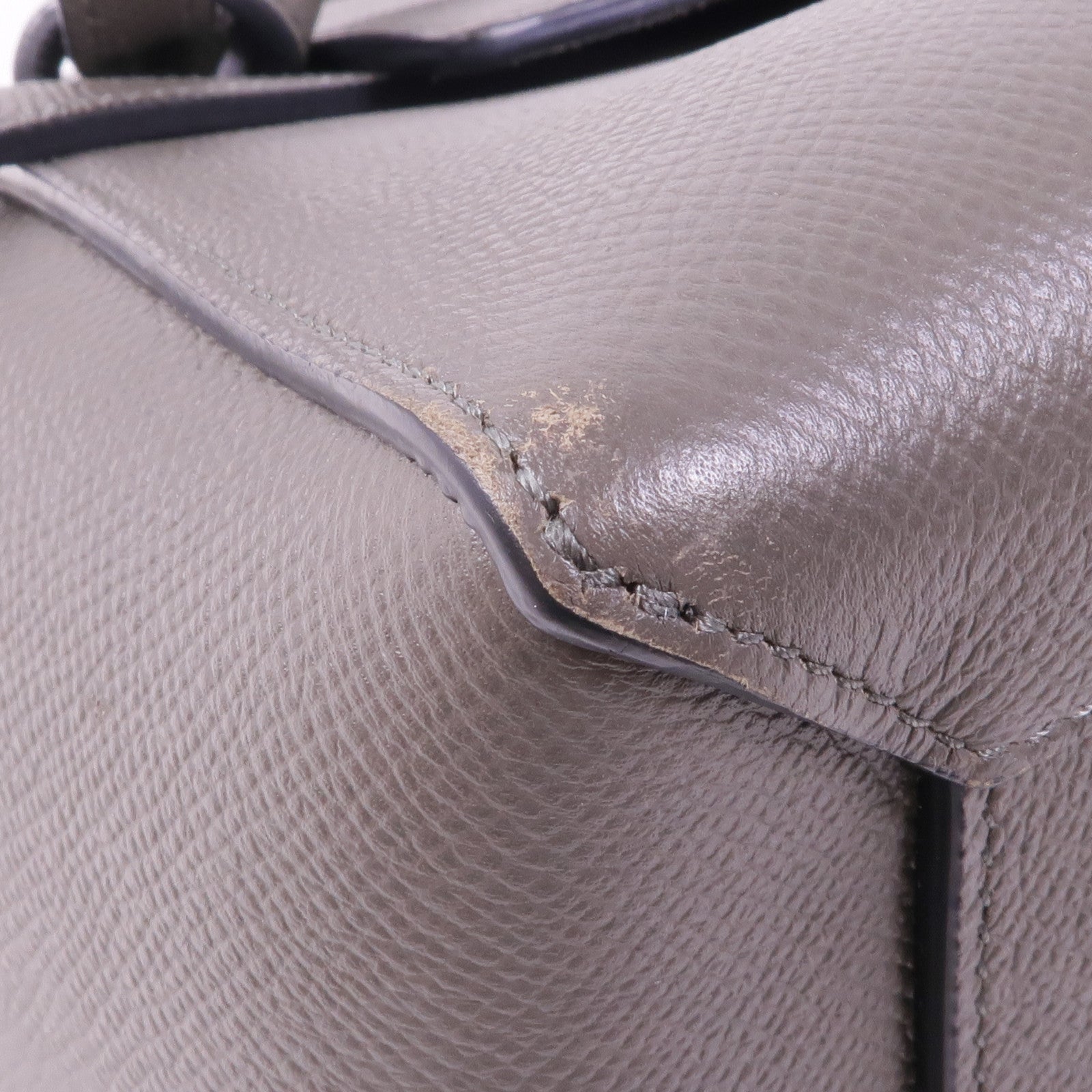 CELINE 牛皮皮革Nano Belt Bag金扣手挽肩背兩用袋