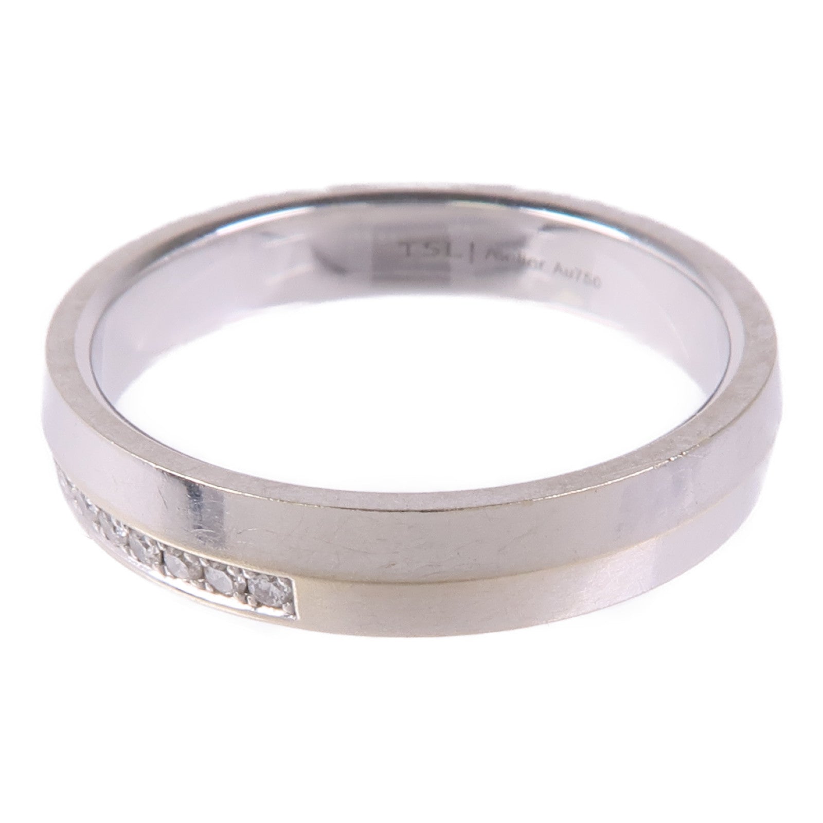 JEWELRY 18K白金Diamond Ring鑽石戒指US#6.25