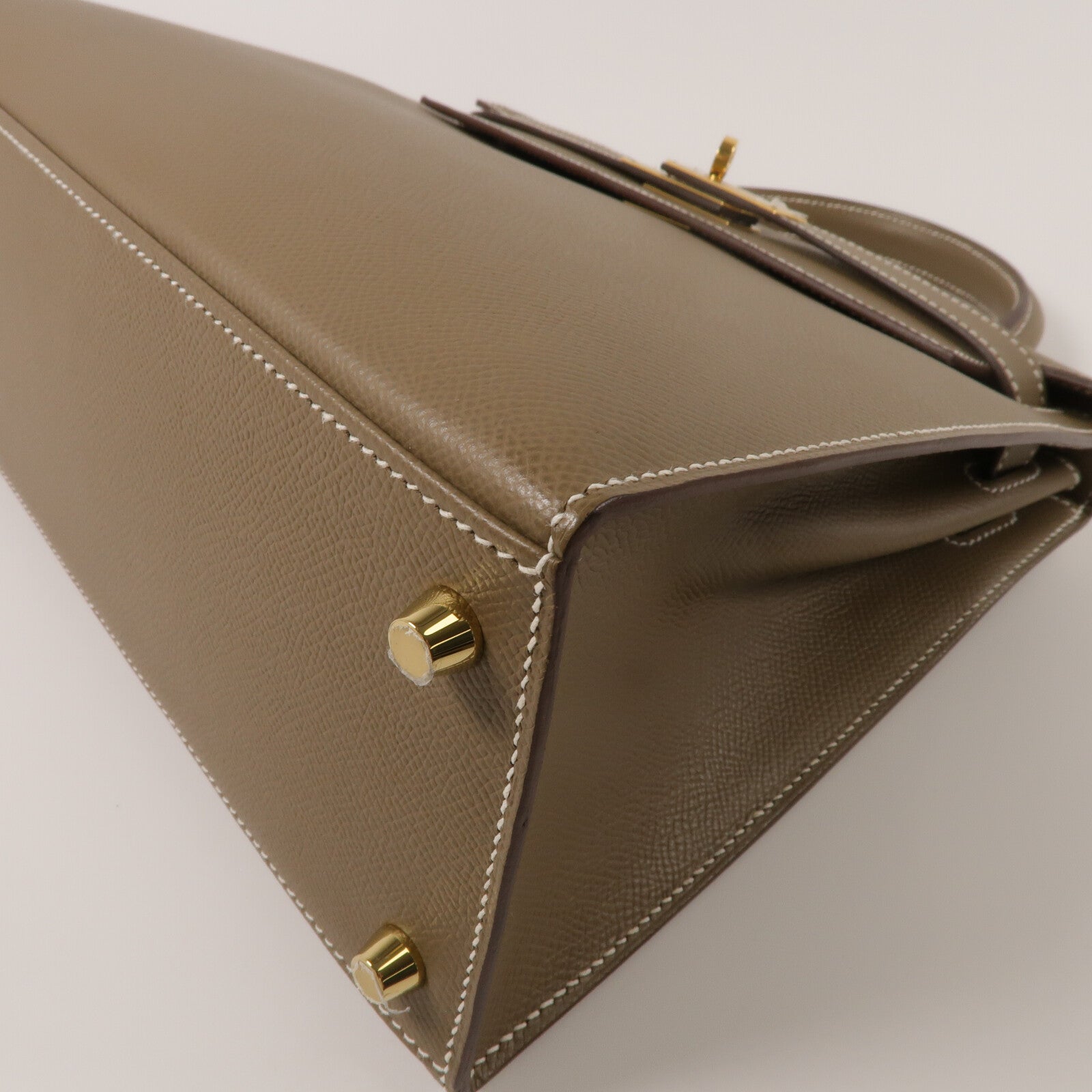 HERMES Kelly 28手挽肩背兩用袋Etoupe