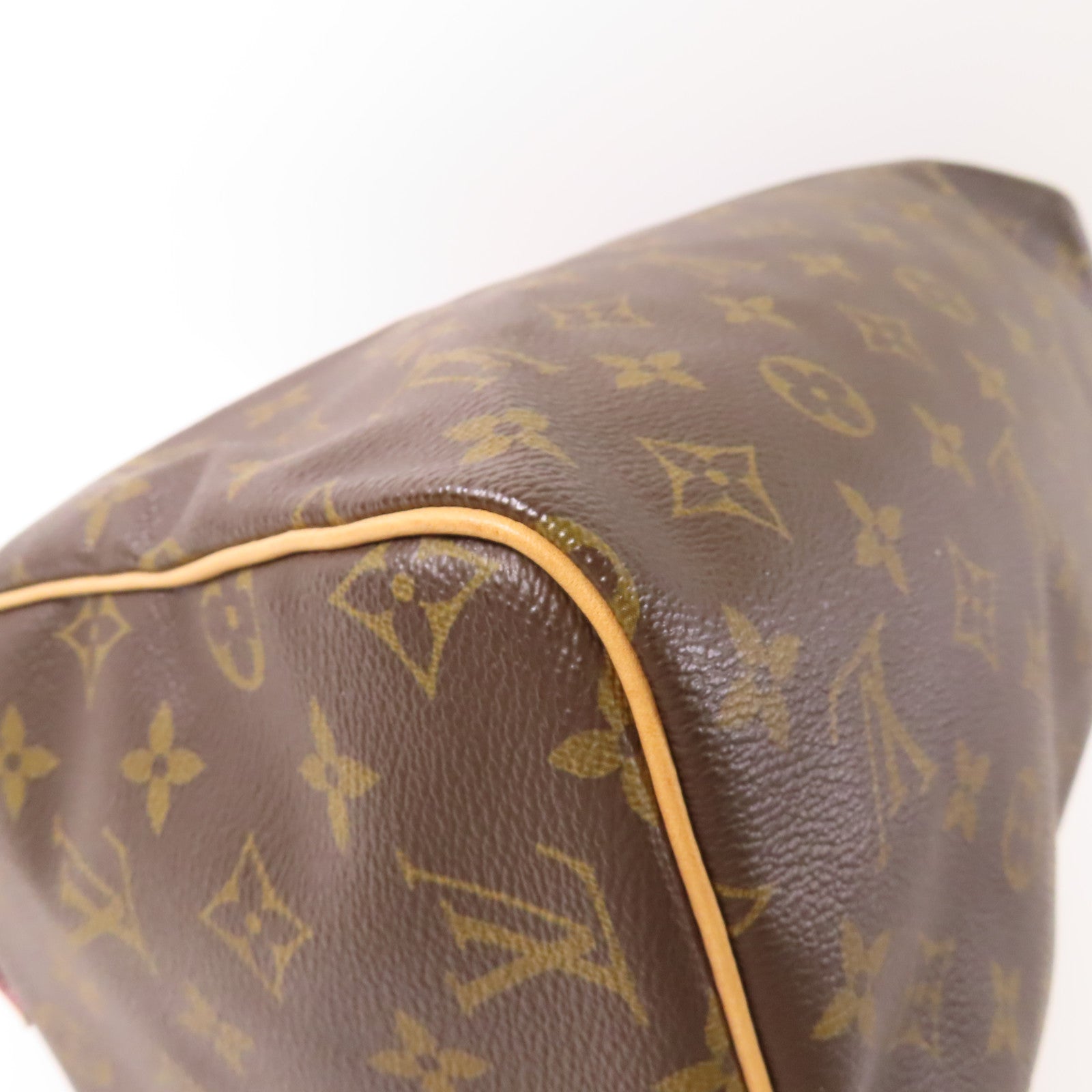 LOUIS VUITTON Monogram Speedy 30金扣手挽袋
