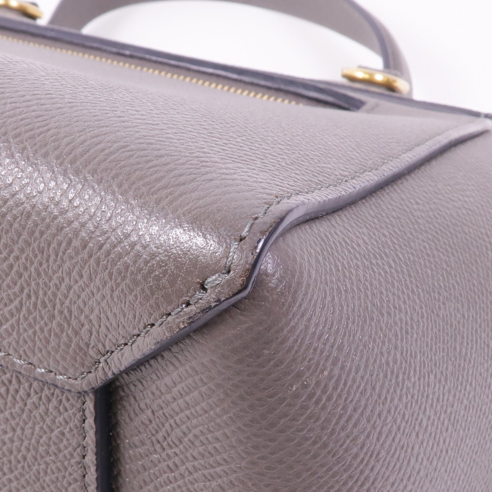 CELINE 牛皮皮革Nano Belt Bag金扣手挽肩背兩用袋