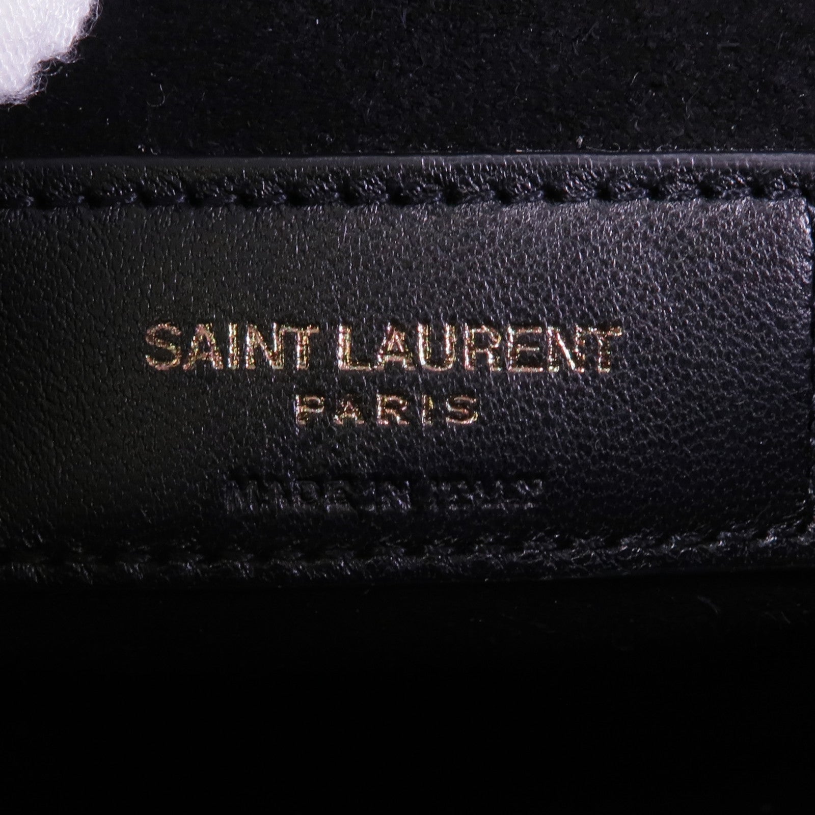 YVES SAINT LAURENT 牛皮皮革Sunset Medium銀扣鏈帶肩背袋