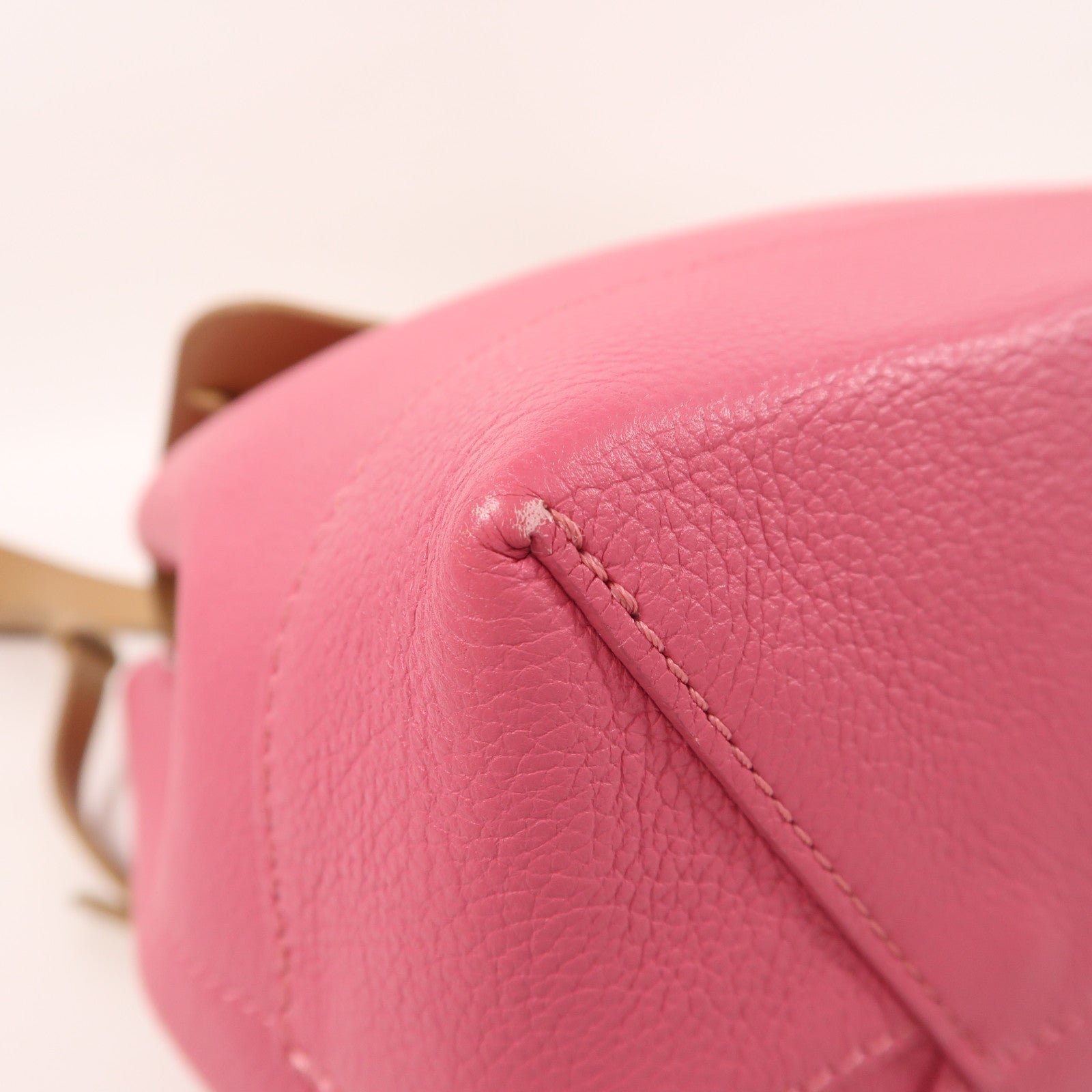 LOUIS VUITTON 皮革Lockme Backpack銀扣背包