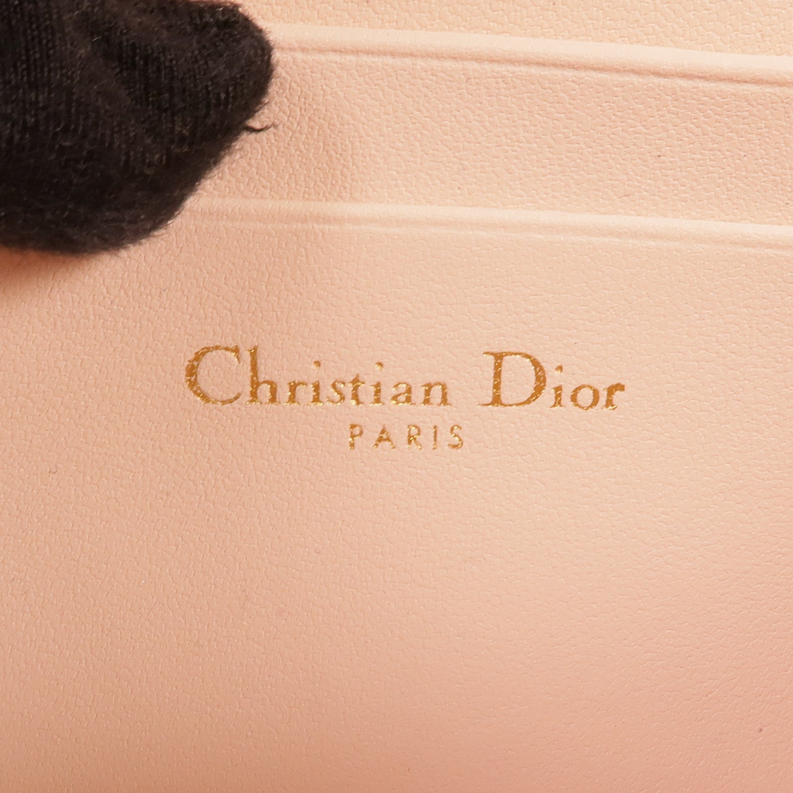 Dior 羊皮皮革Chain Shoulder金扣鏈帶肩背袋