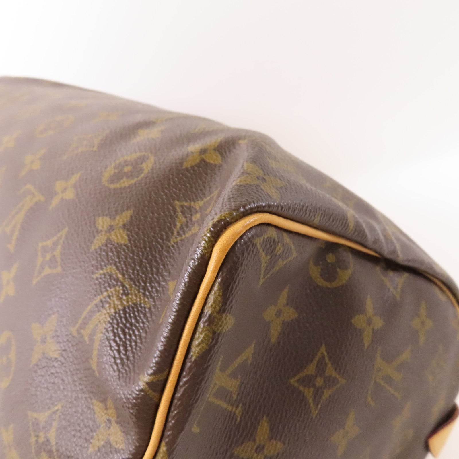 LOUIS VUITTON Monogram Speedy 30金扣手挽袋