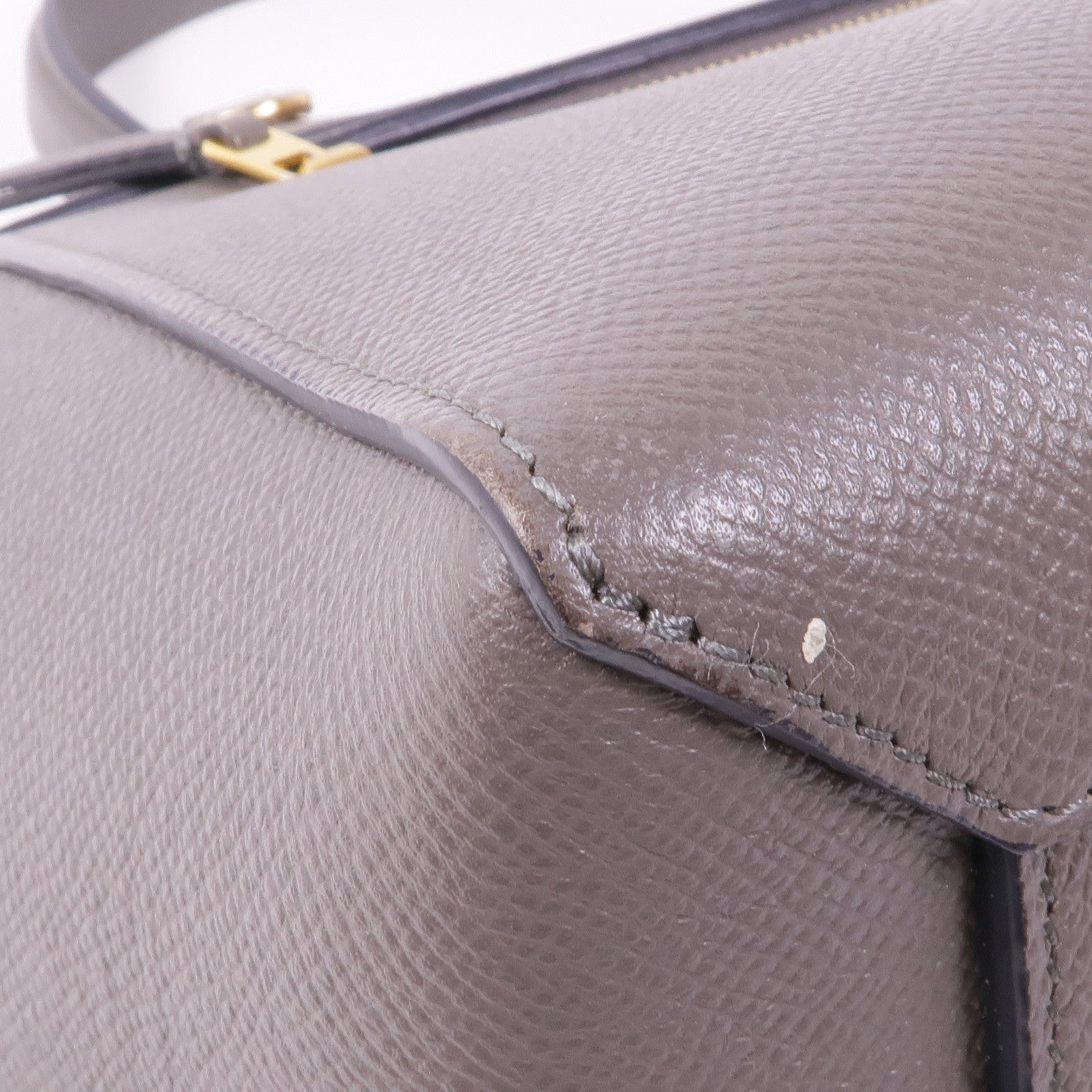 CELINE 牛皮皮革Nano Belt Bag金扣手挽肩背兩用袋