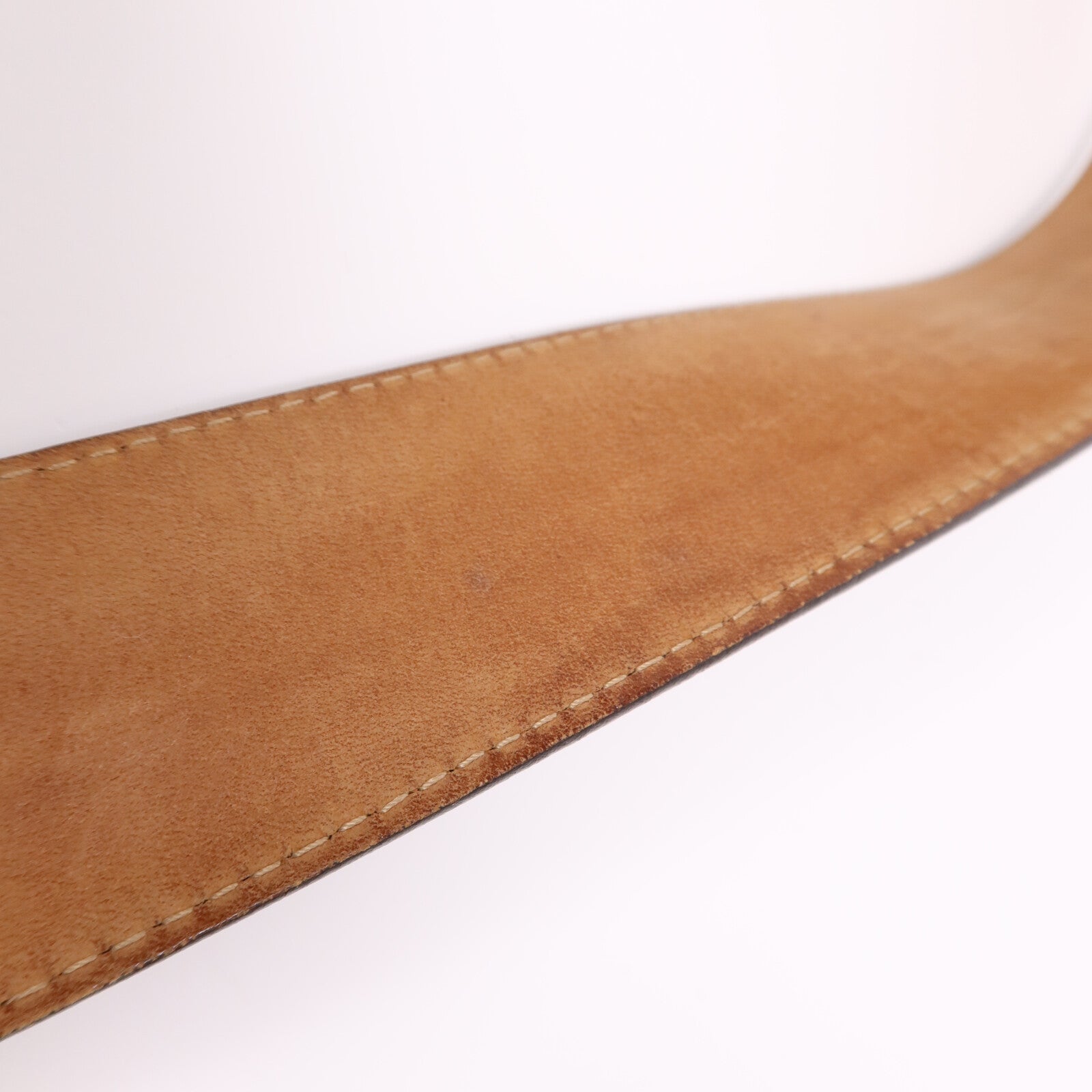 LOUIS VUITTON Monogram Belt 90cm金扣皮帶