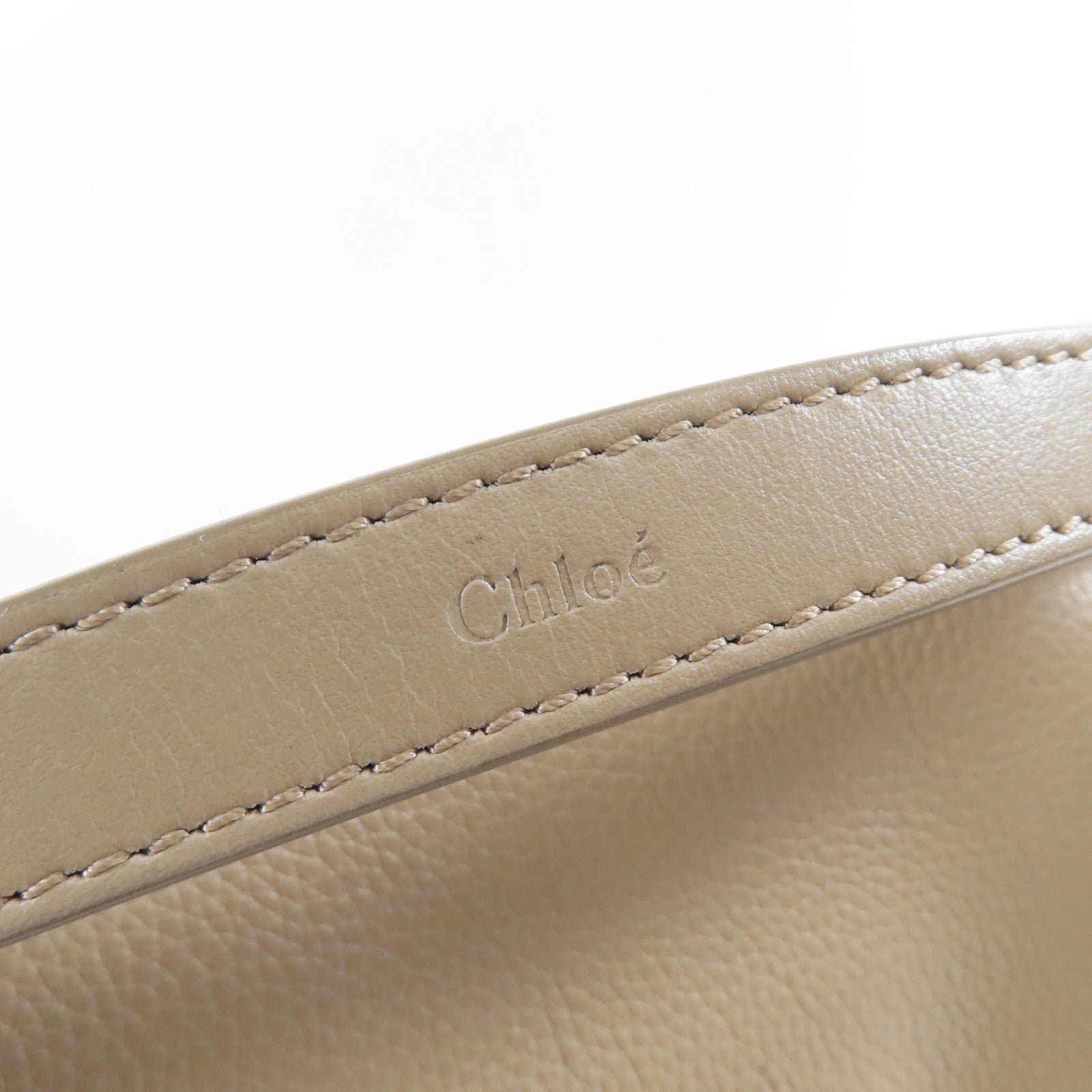 Chloe 牛皮皮革Mini Tess Day金扣手挽肩背兩用袋