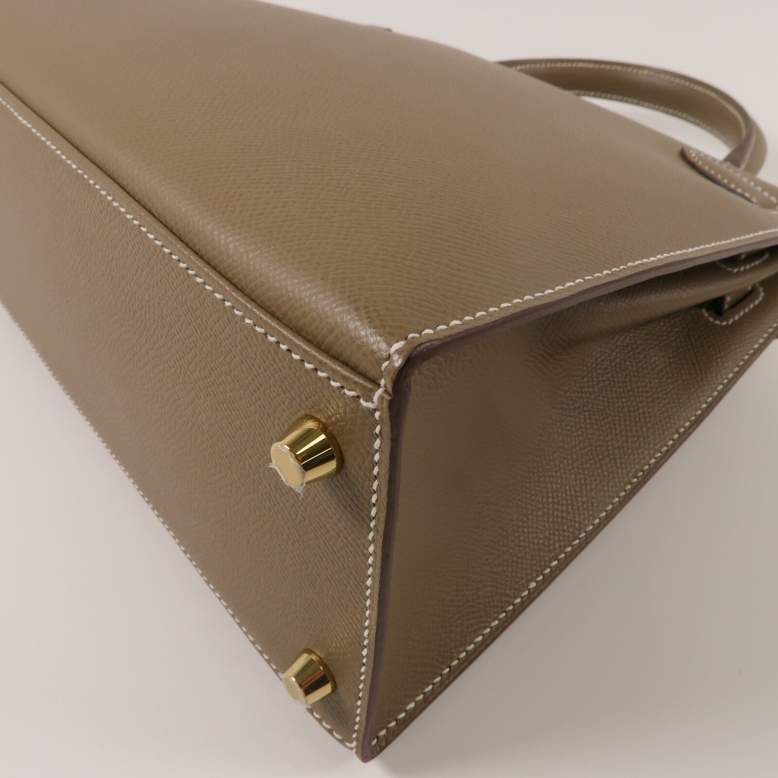 HERMES Kelly 28手挽肩背兩用袋Etoupe