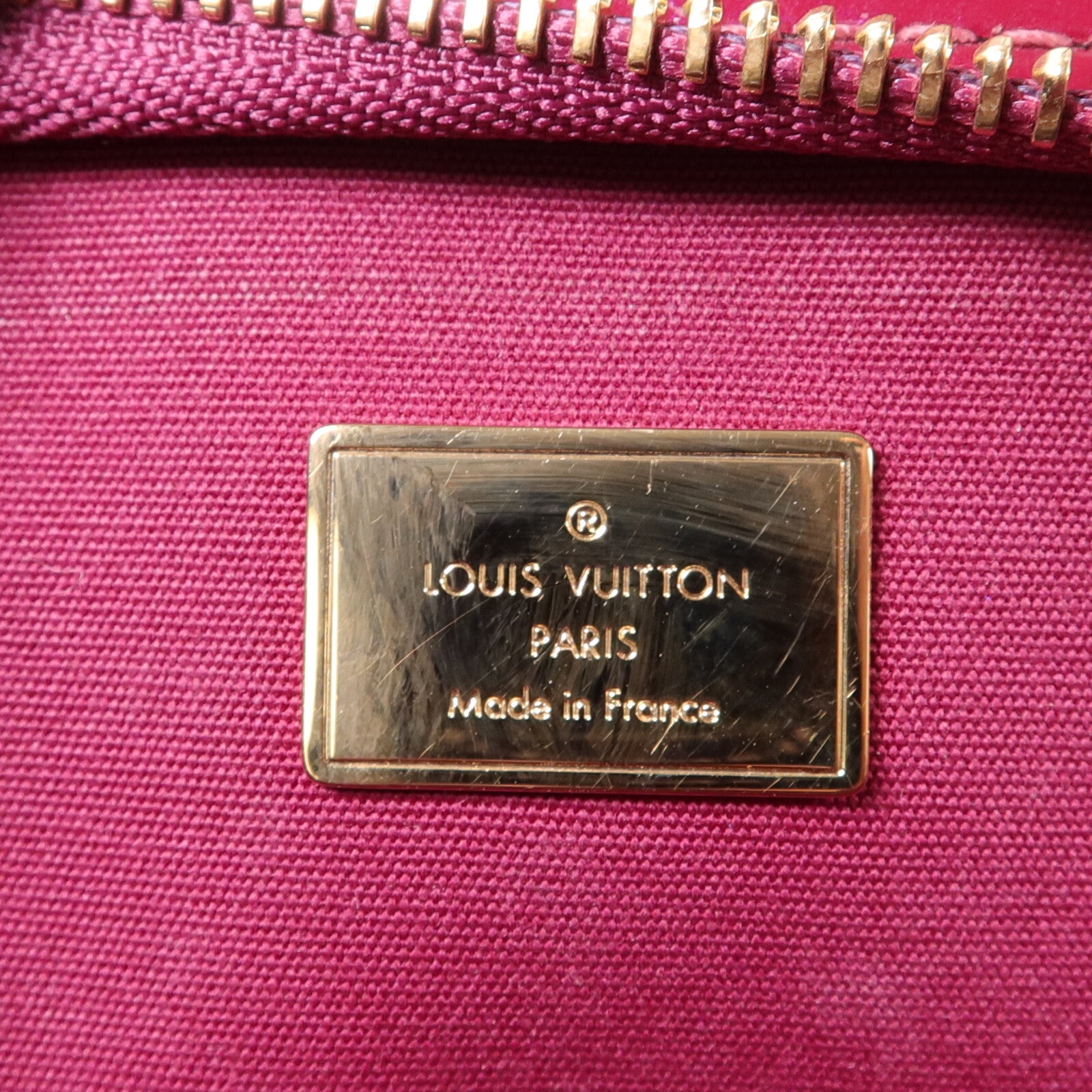 LOUIS VUITTON Monogram Vernis Brera PM手挽肩背兩用袋
