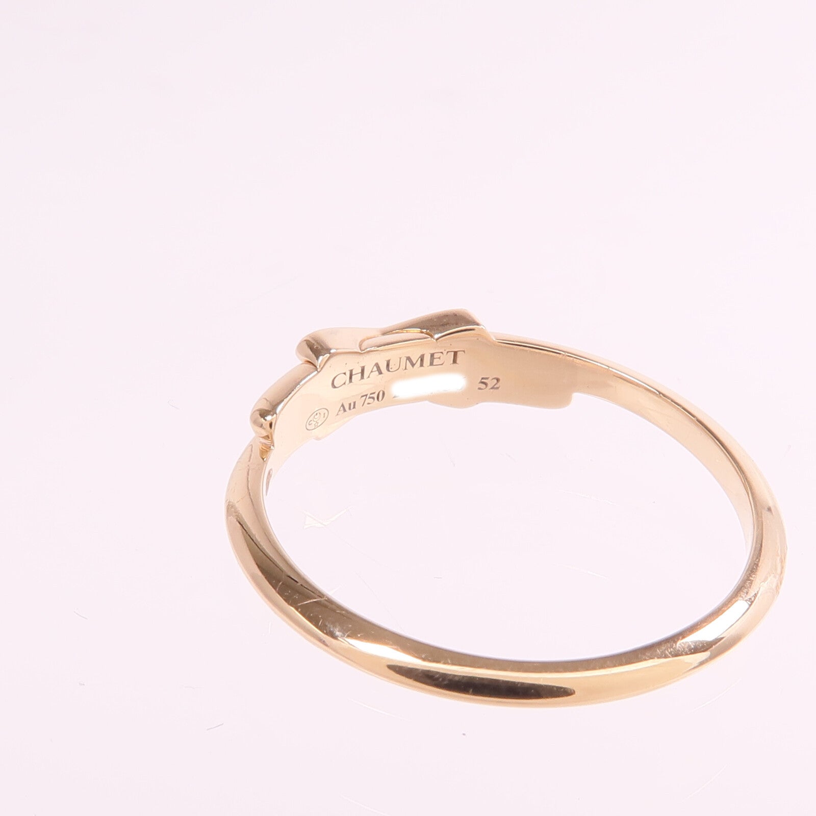 Chaumet 18K玫瑰金Jeux De Liens戒指Chaumet#52