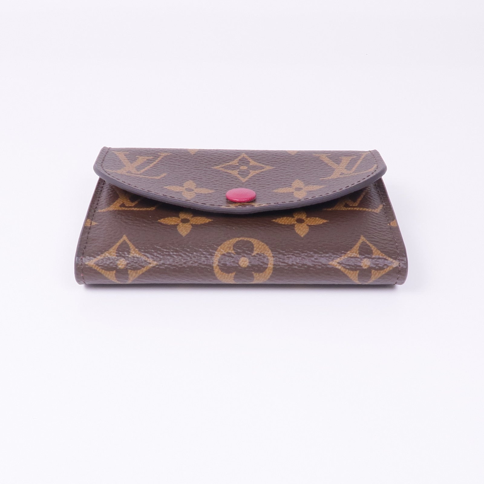 LOUIS VUITTON Monogram Rosalie金扣零錢包