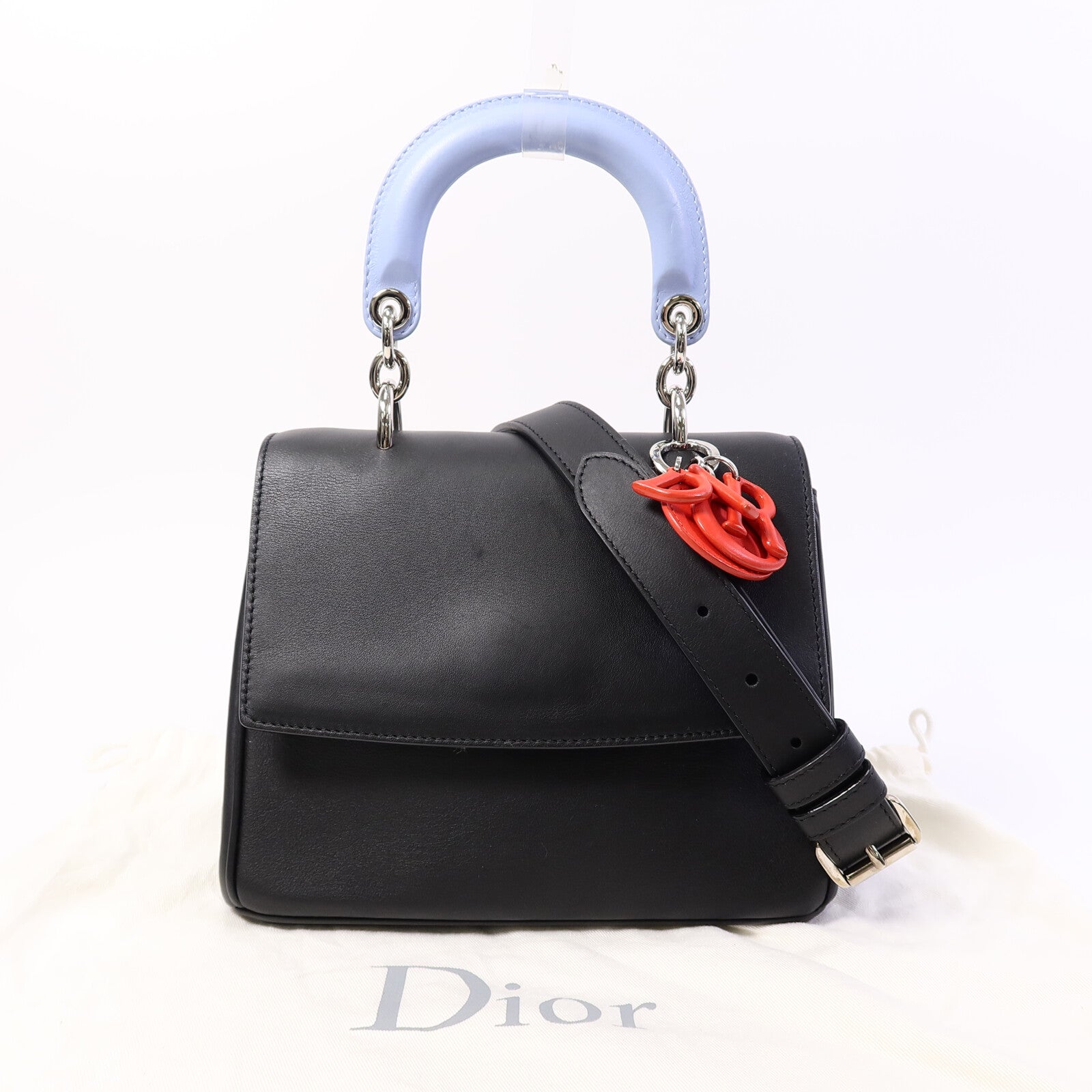 Dior 牛皮皮革Be Dior手挽肩背兩用袋