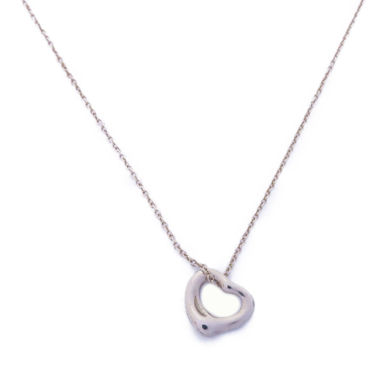 TIFFANY＆CO 925純銀Elsa Peretti Necklace項鍊