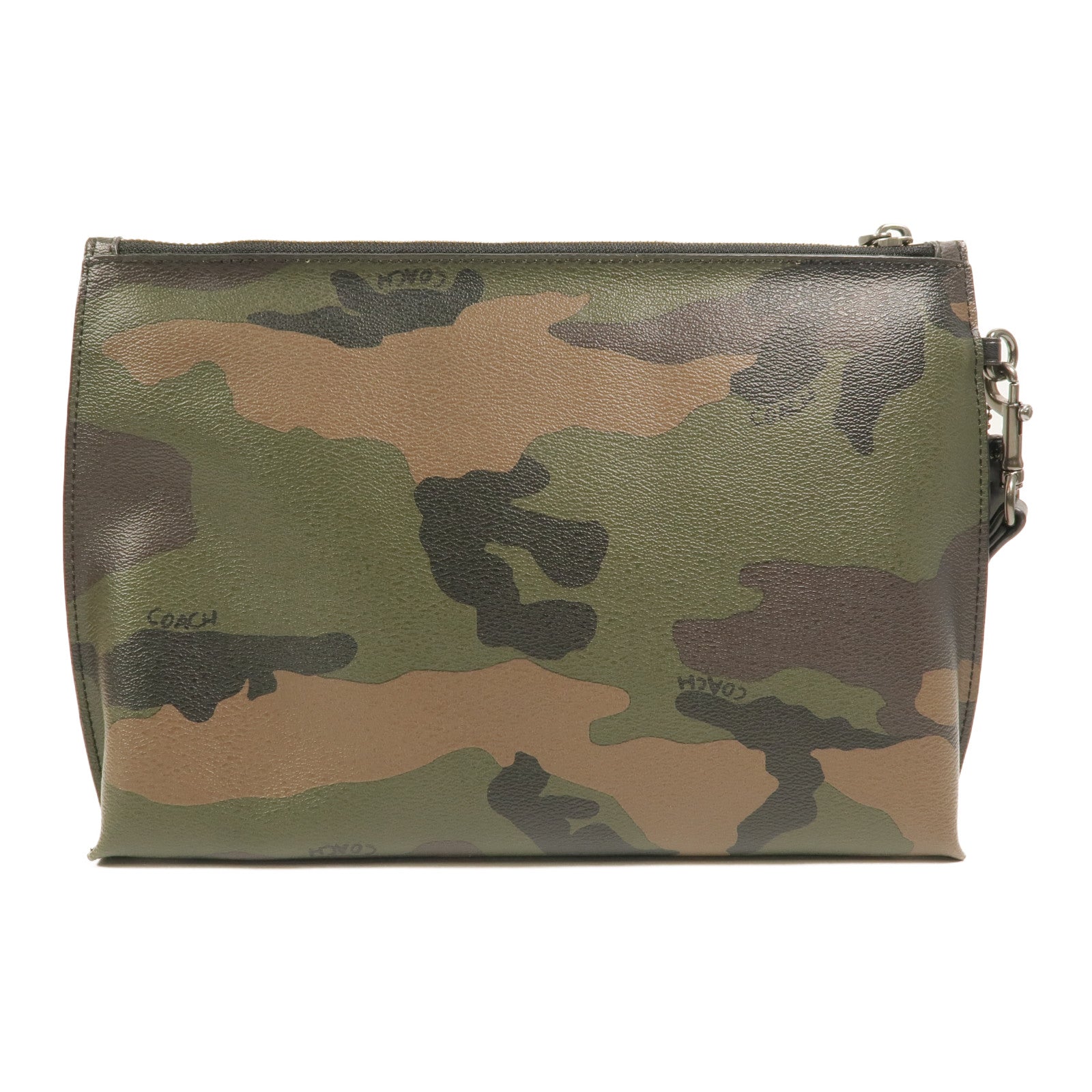 COACH 塗層帆布Carryall Pouch手拿包