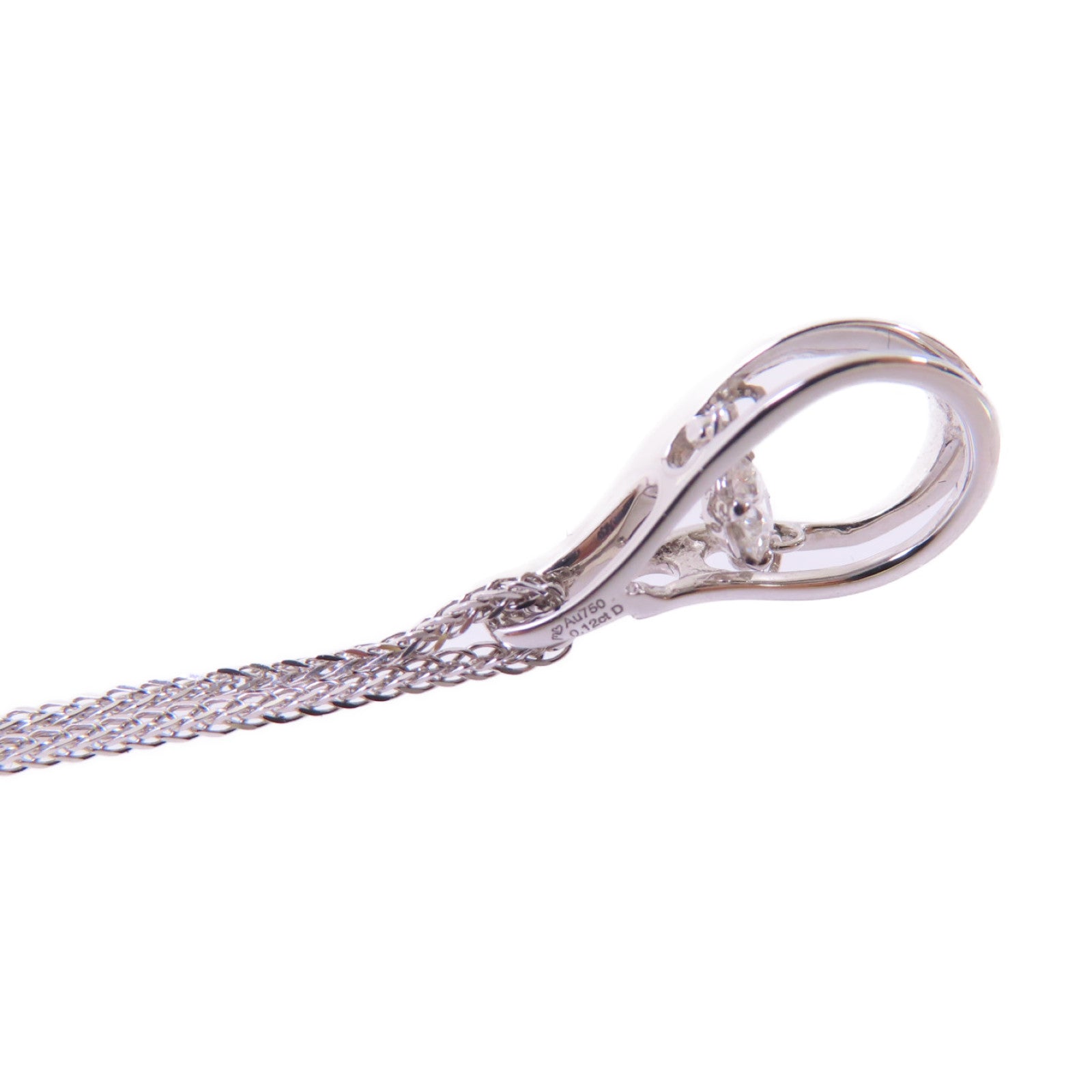 JEWELRY 18K白金/0.23ct鑽石Diamond Necklace項鏈