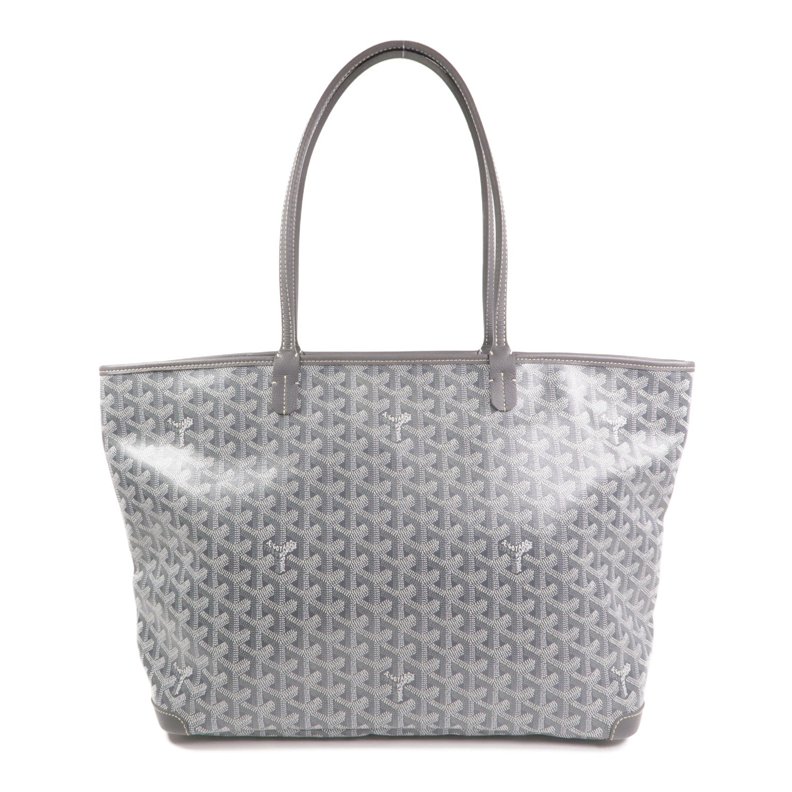 GOYARD 塗層帆布Artois MM Bag銀扣肩背袋/手挽袋