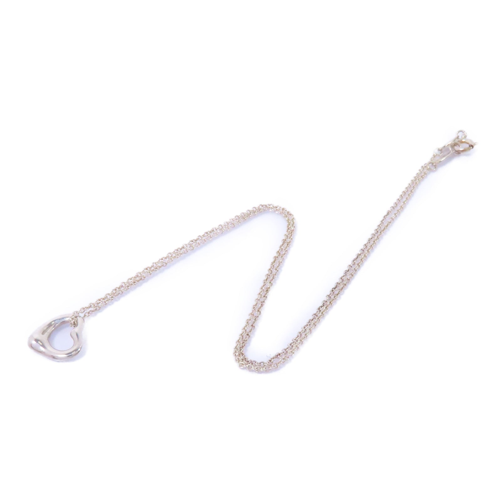 TIFFANY＆CO 925純銀Elsa Peretti Necklace項鍊