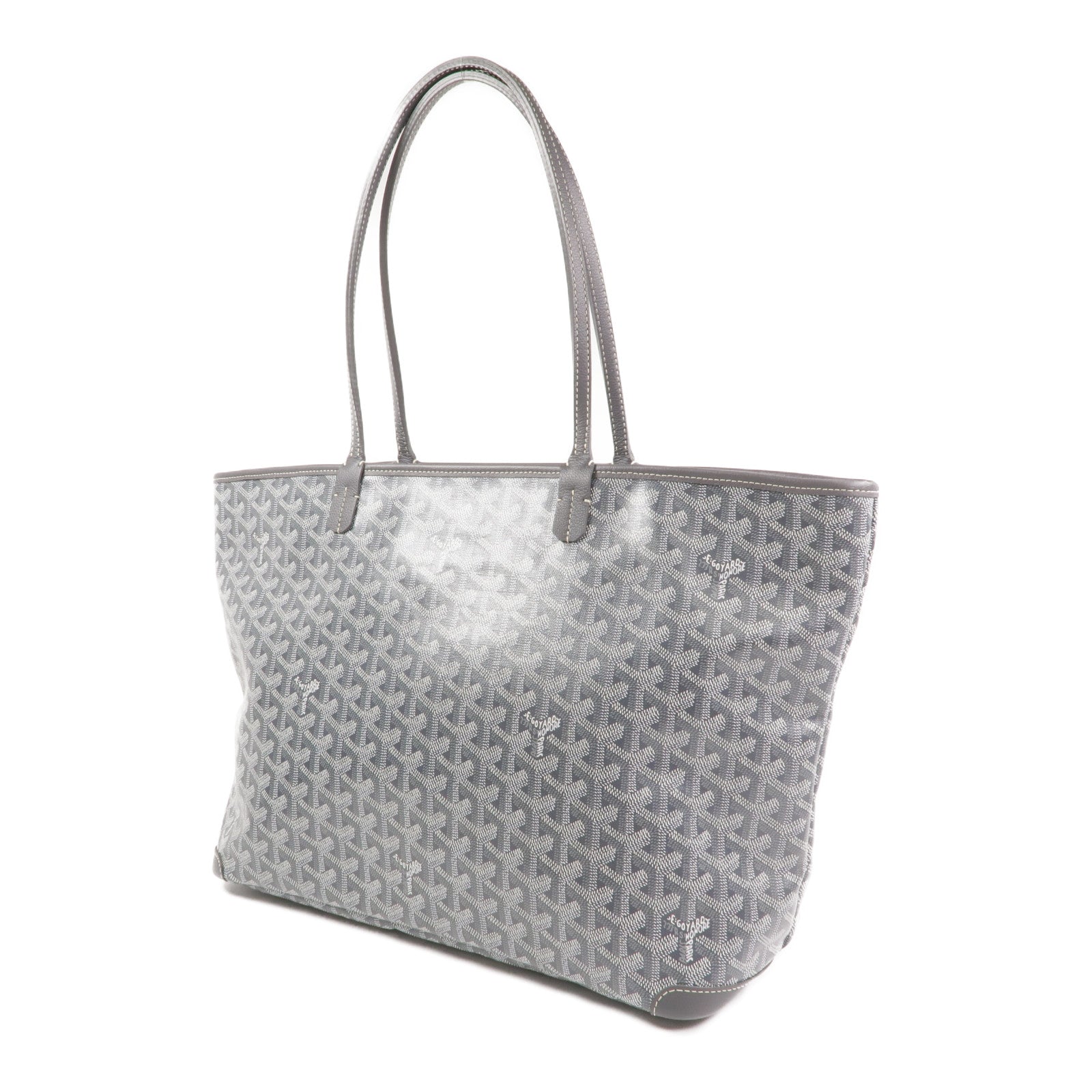 GOYARD 塗層帆布Artois MM Bag銀扣肩背袋/手挽袋