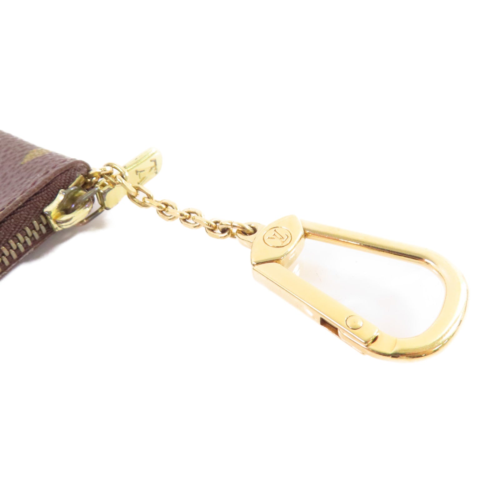 LOUIS VUITTON Monogram Key Pouch金扣鎖匙包