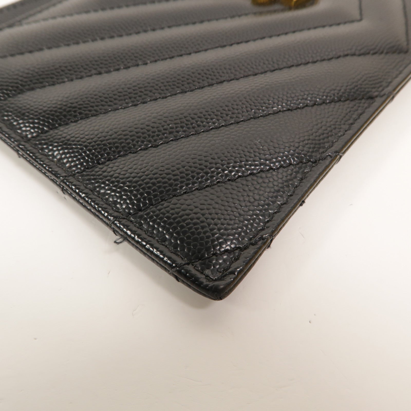 SAINT LAURENT 牛皮皮革Monogram Bill Pouch手拿包