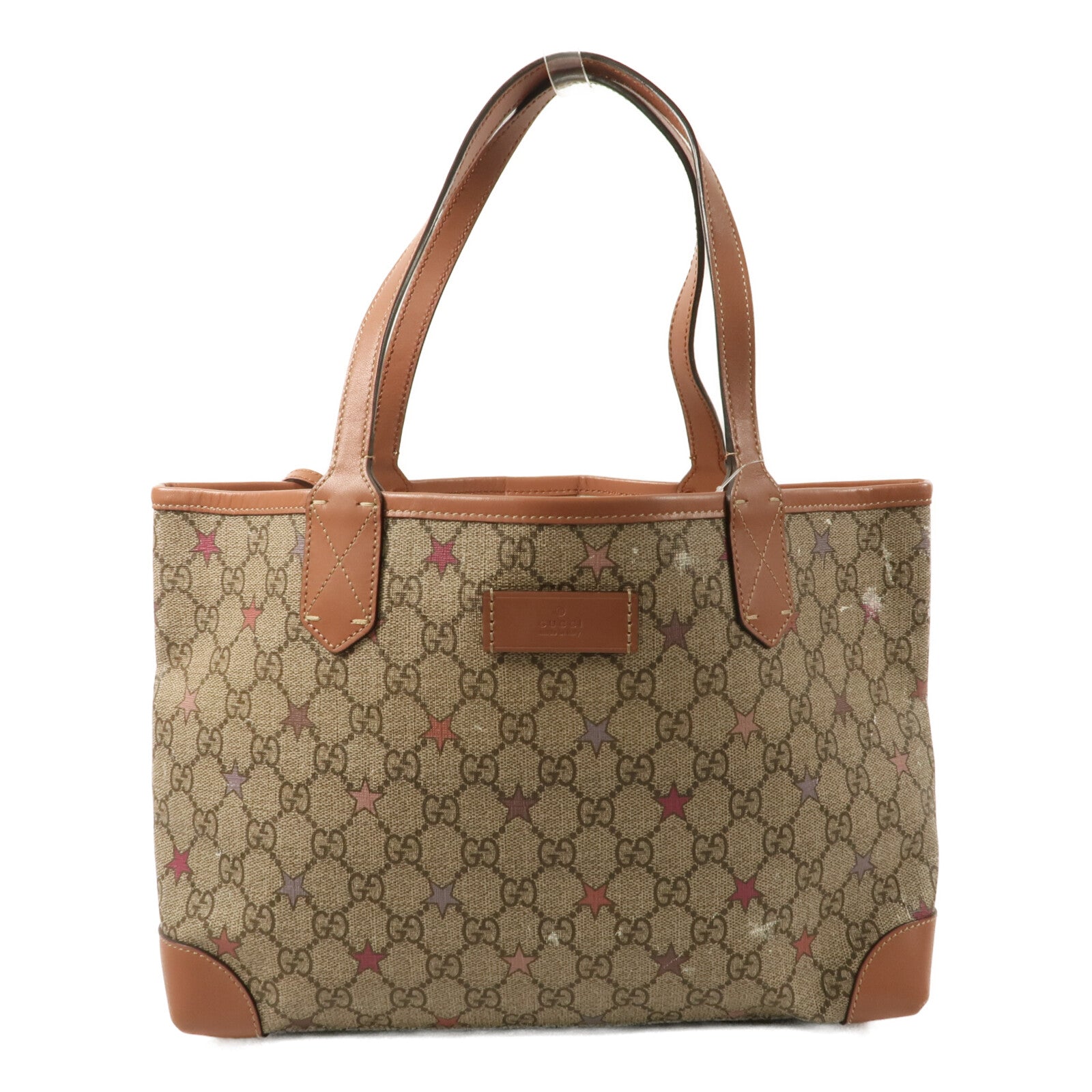 GUCCI 塗層帆布GG Supreme Star Tote手挽袋