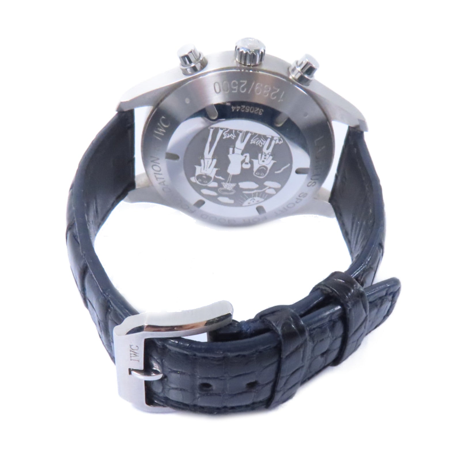 IWC Pilot Watch不鏽鋼手錶自動機芯白色