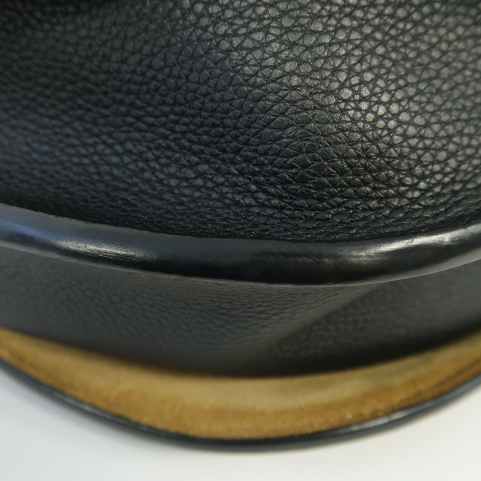 LOEWE 【激減優惠】牛皮皮革Small Gate金扣肩背袋黒色