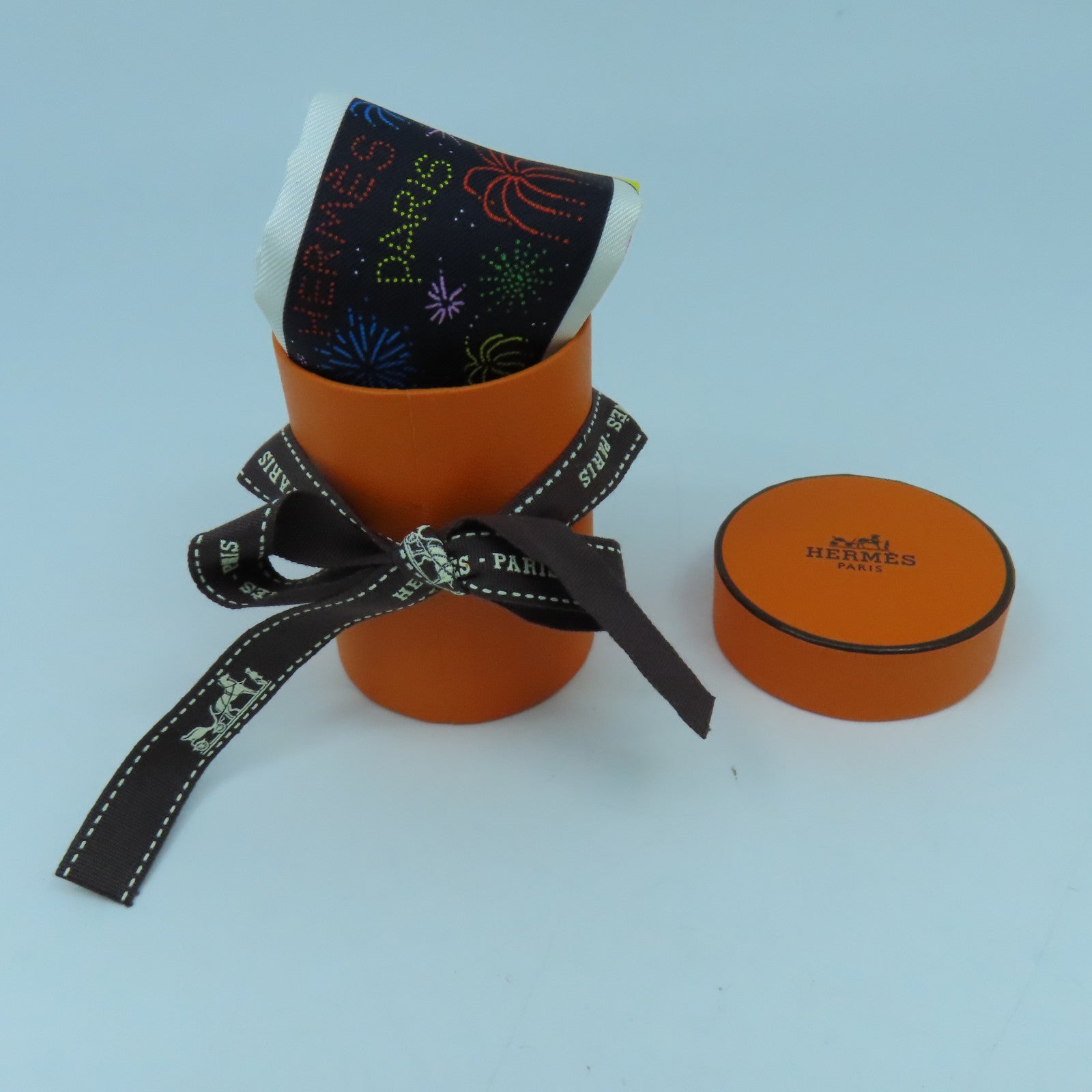 HERMES 【激減優惠】絲質Twilly絲巾彩色