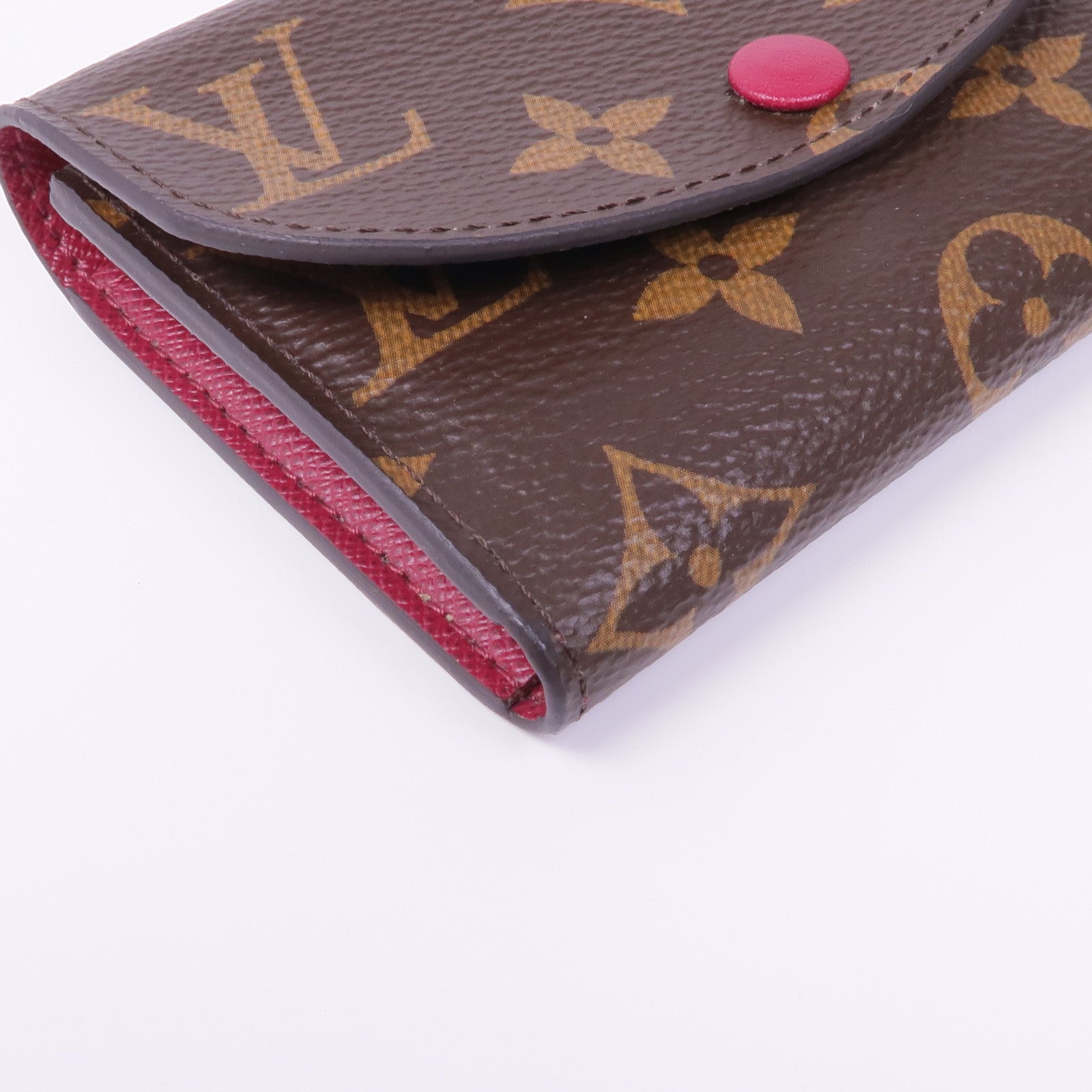 LOUIS VUITTON Monogram Rosalie金扣零錢包