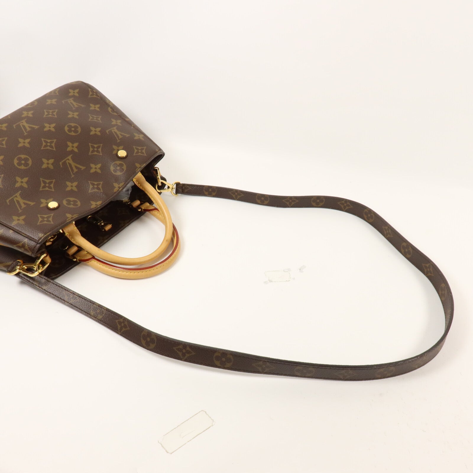 LOUIS VUITTON Monogram Montaigne BB手挽肩背兩用袋