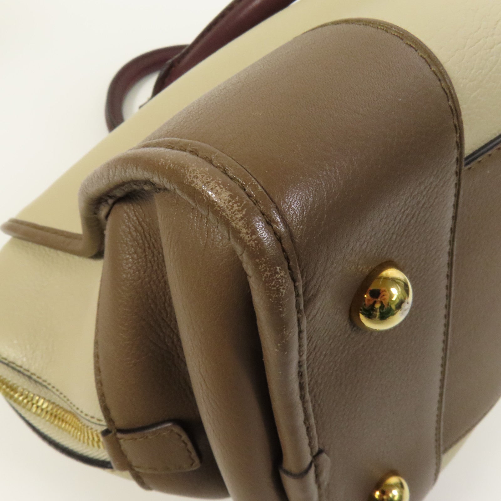 LOEWE 牛皮皮革Amazona 28金扣手挽袋