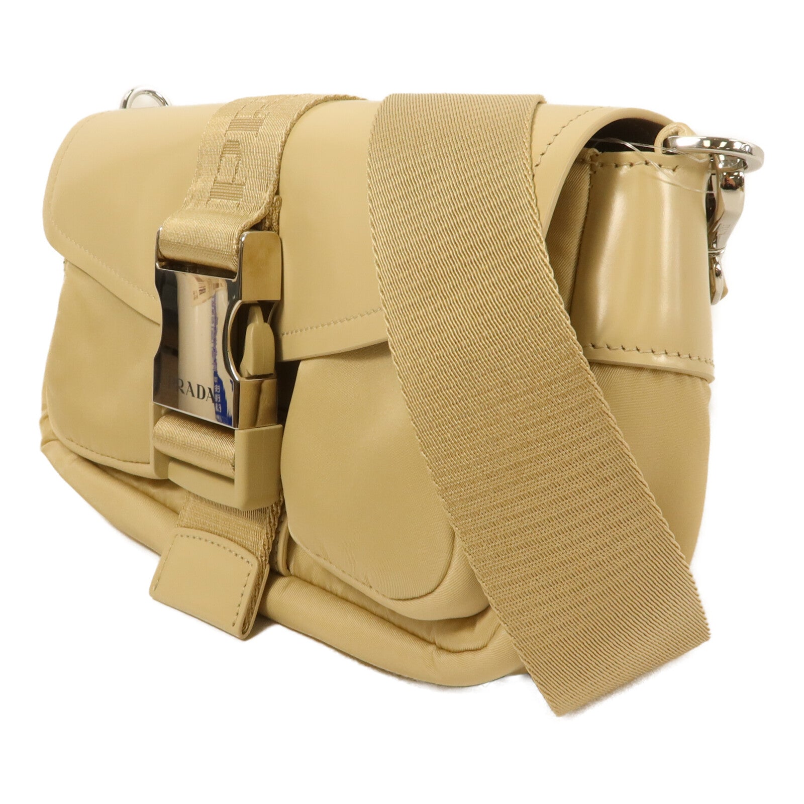PRADA 尼龍Re-Nylon Prada Pocket肩背袋
