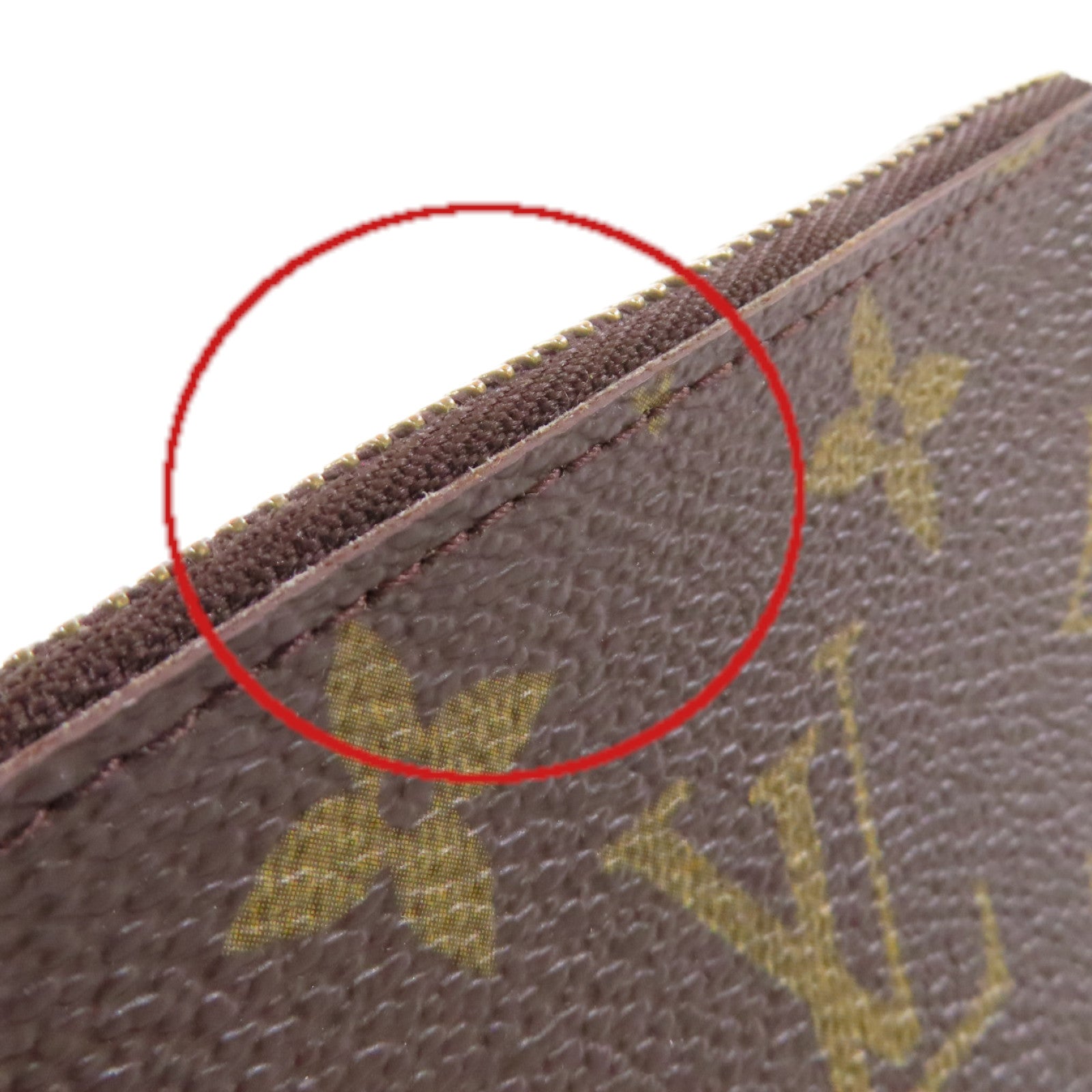 LOUIS VUITTON Monogram Key Pouch金扣鎖匙包