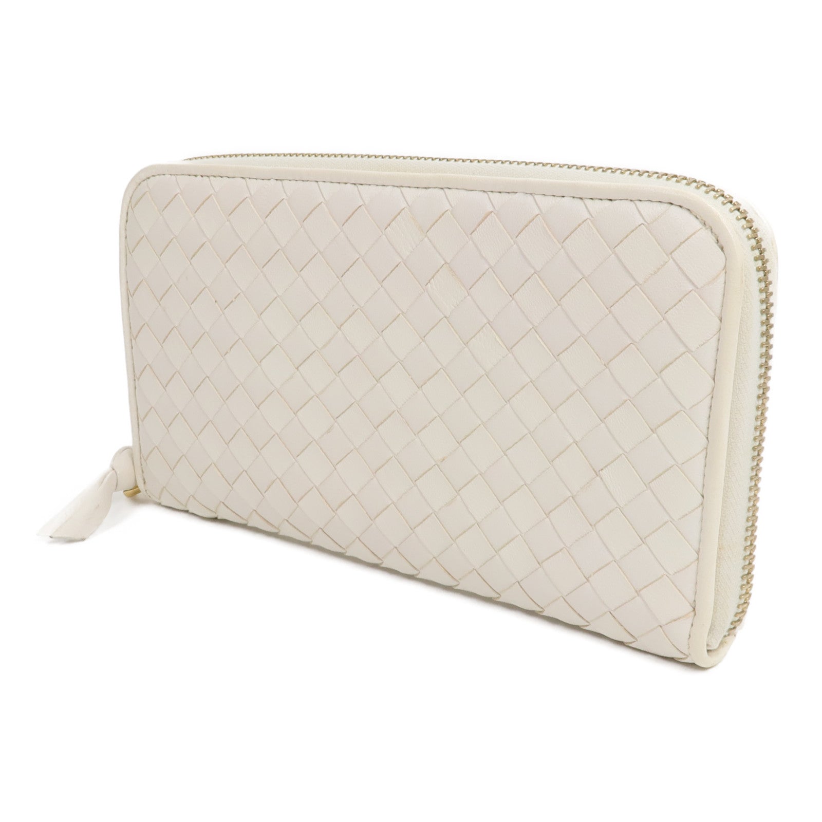 BOTTEGA VENETA 羊皮皮革Zip-Around Long Wallet長錢包