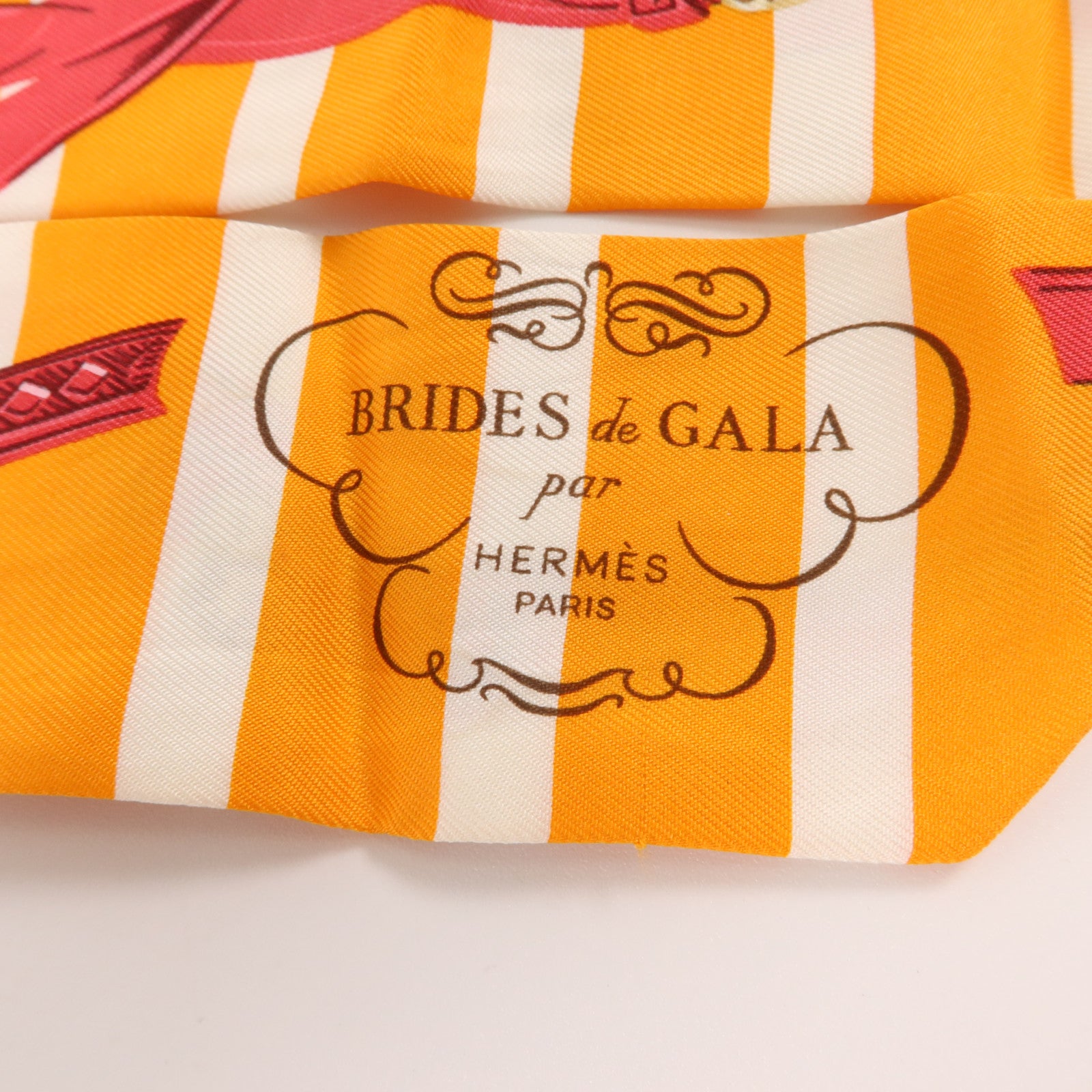 HERMES 絲質Twilly絲巾
