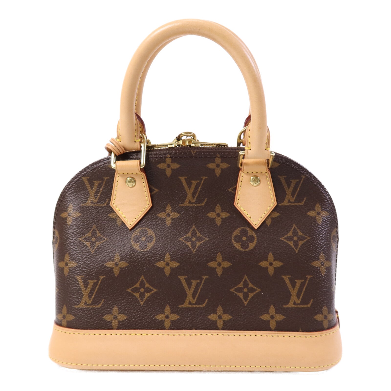 LOUIS VUITTON Monogram Alma BB金扣手挽肩背兩用袋