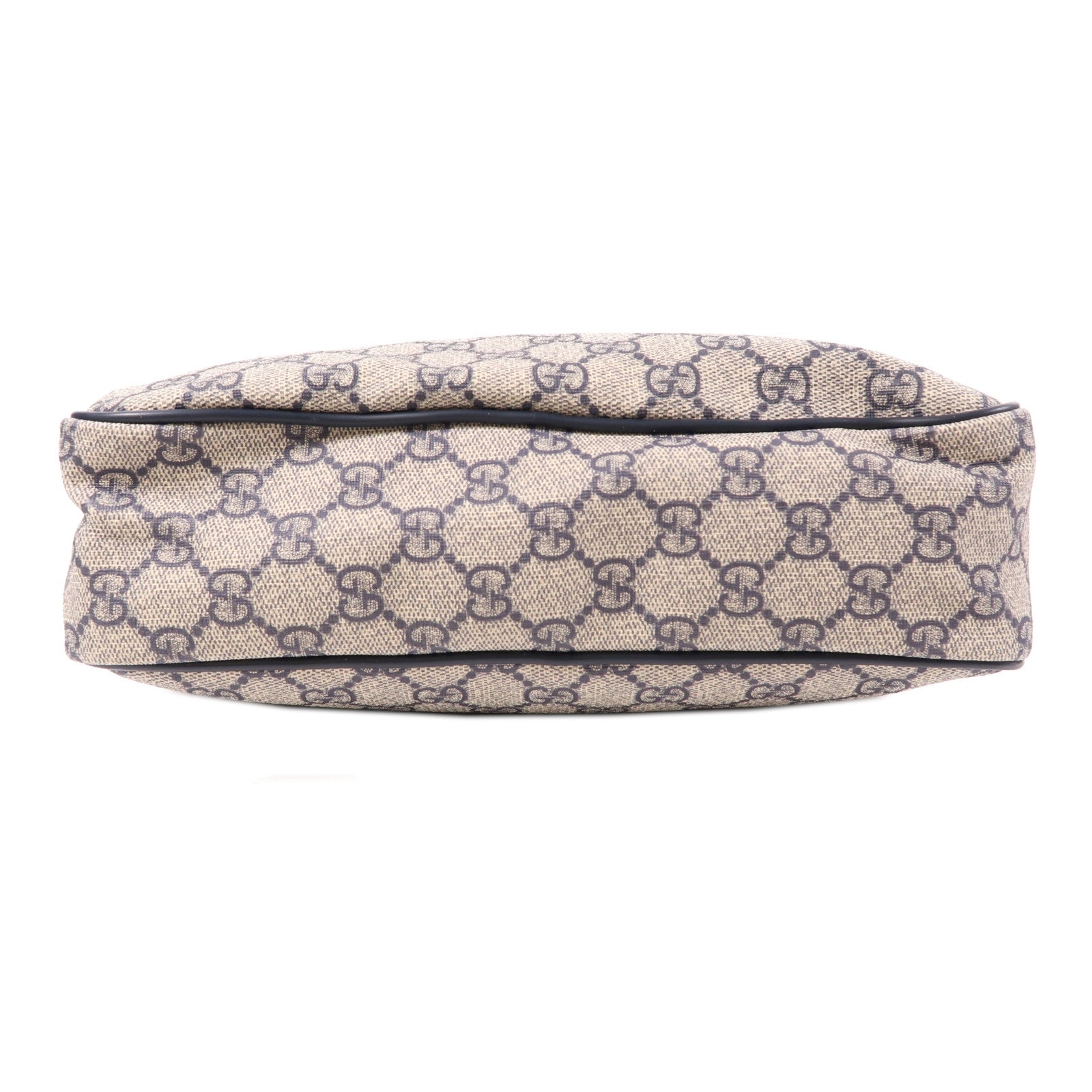 GUCCI 塗層帆布Shoulder Bag銀扣肩背袋