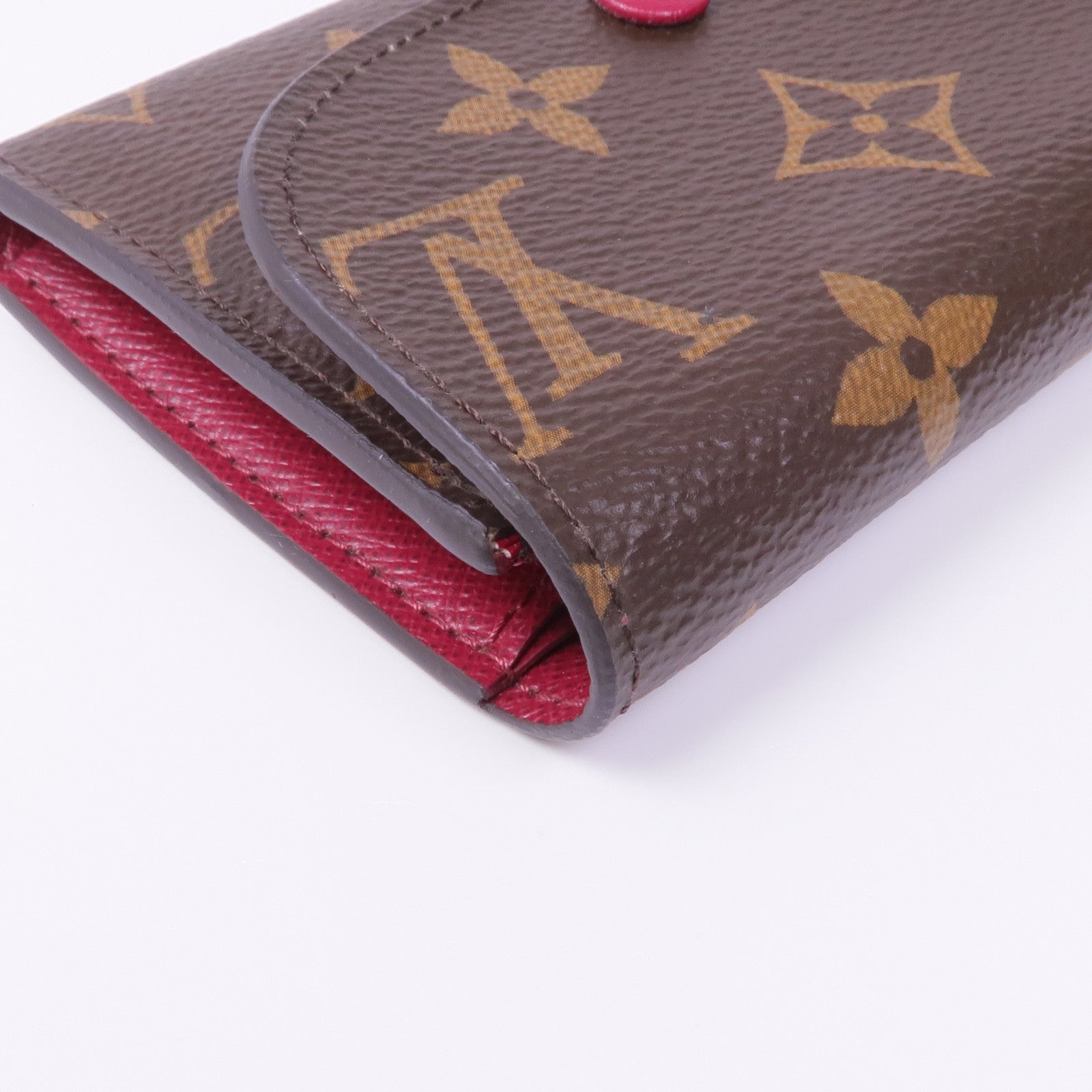 LOUIS VUITTON Monogram Rosalie金扣零錢包