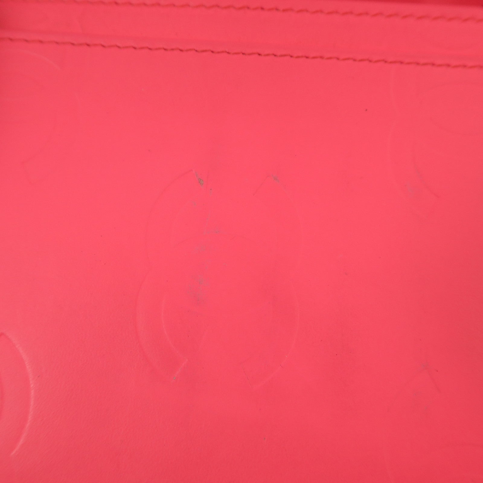 CHANEL 牛皮皮革Combon Long Wallet銀扣長錢包