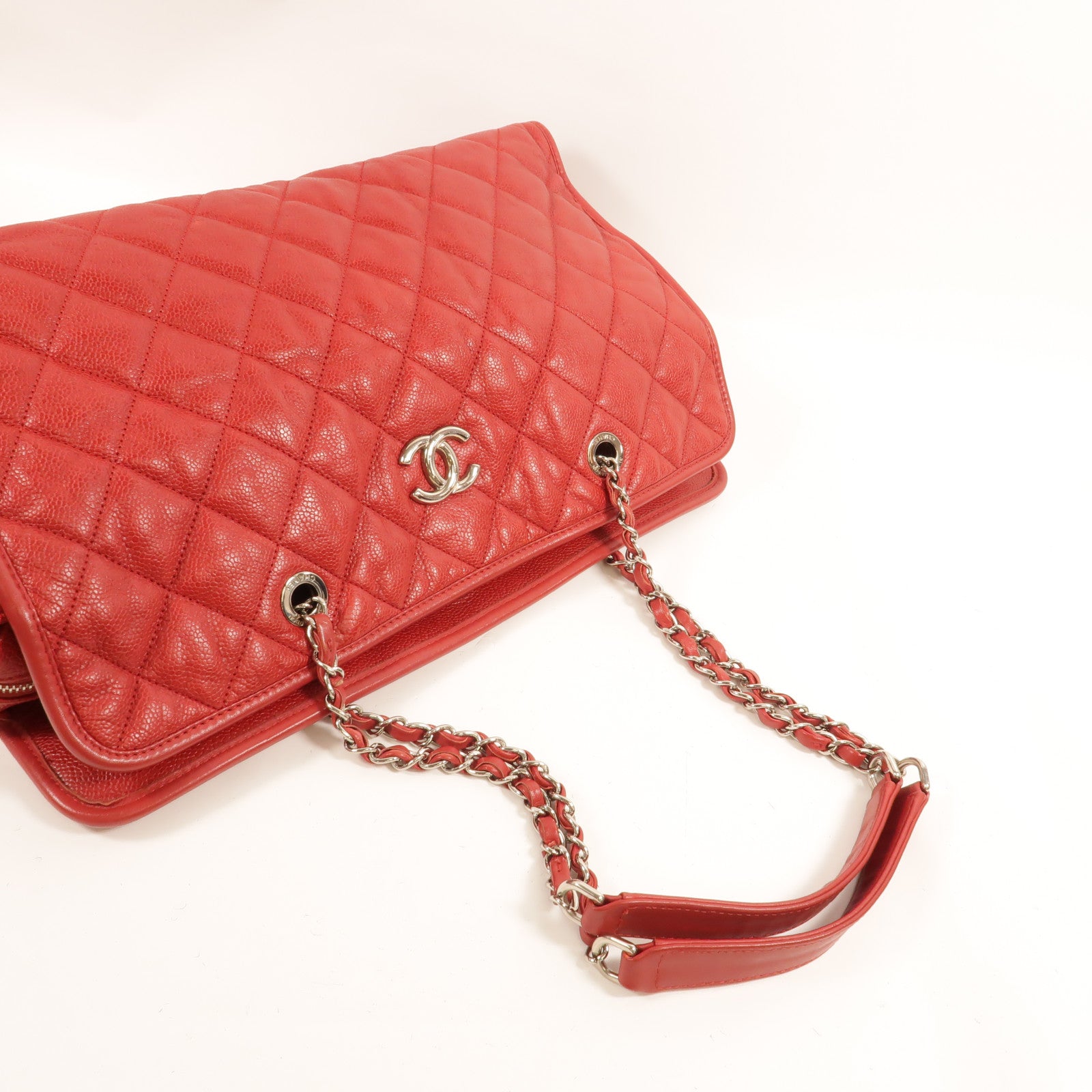 CHANEL 牛皮皮革Chain Shoulder肩背袋