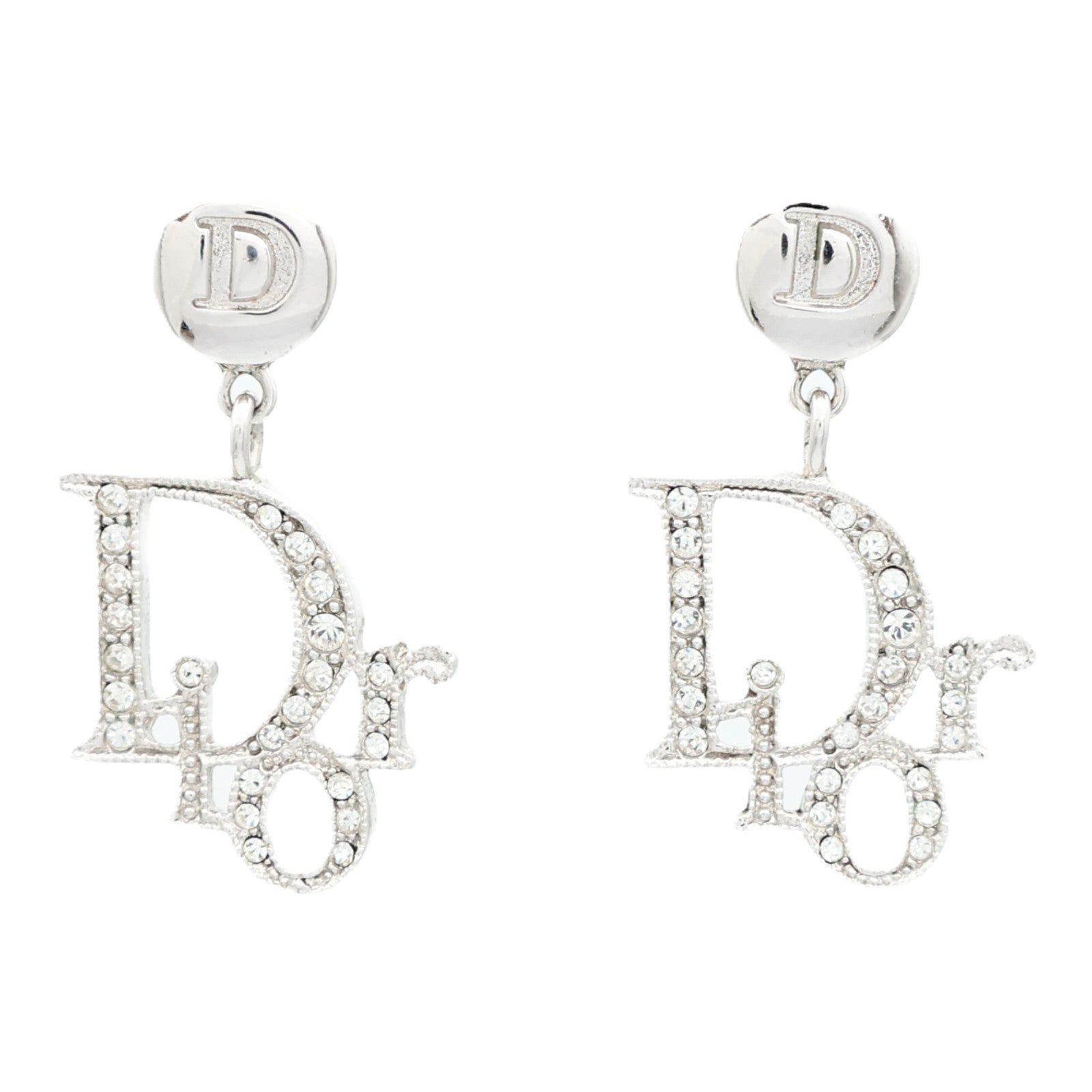 Dior 金屬Logo Earring耳環