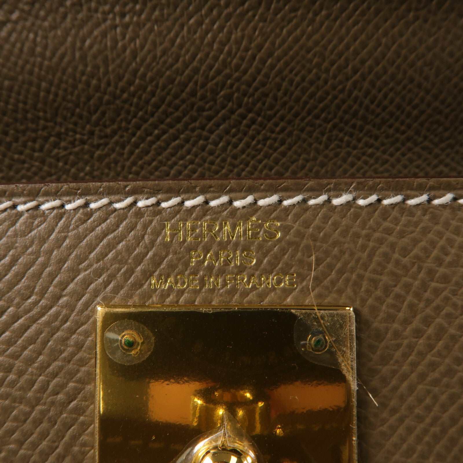 HERMES Kelly 28手挽肩背兩用袋Etoupe