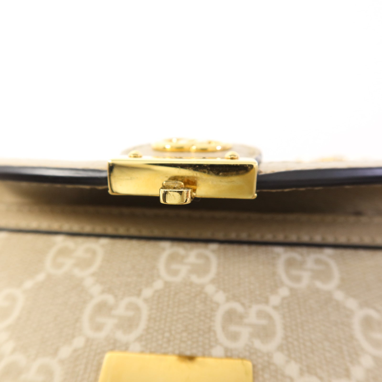 GUCCI 塗層帆布Ophidia GG Mini 2Way金扣手挽肩背兩用袋