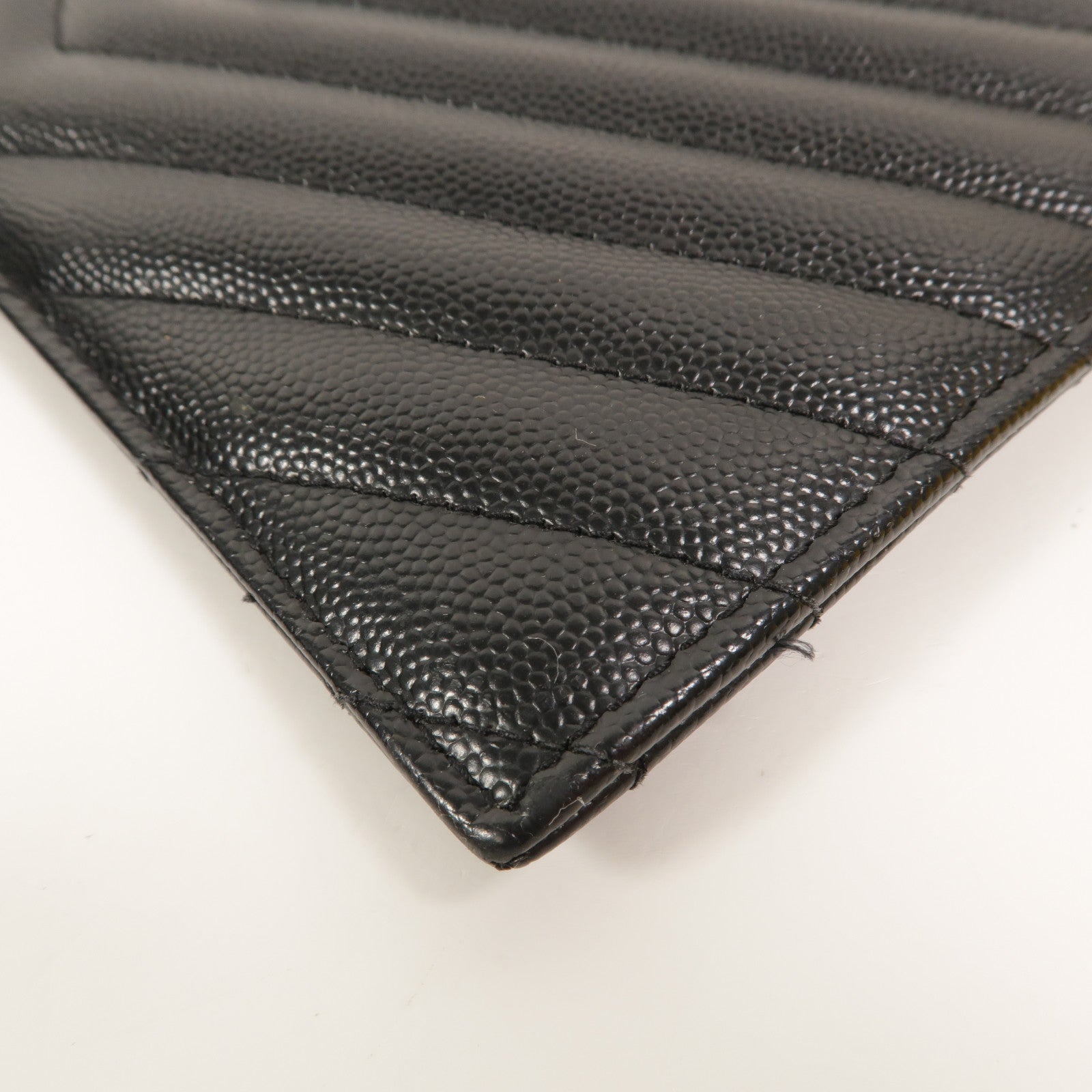 SAINT LAURENT 牛皮皮革Monogram Bill Pouch手拿包