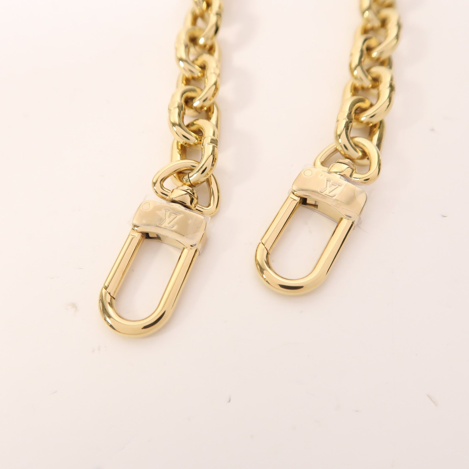 LOUIS VUITTON Monogram Pochette Accessoires金扣鏈帶肩背袋