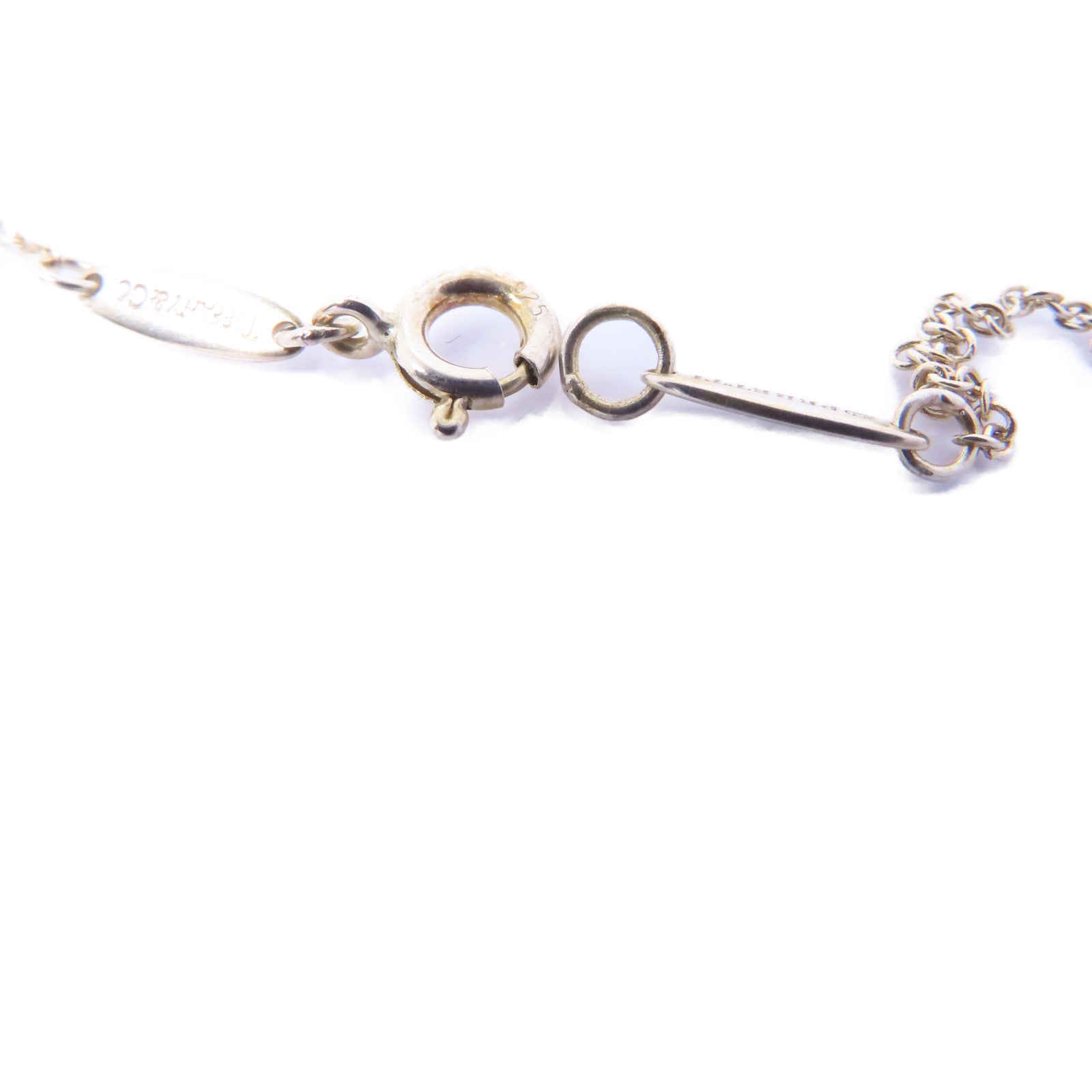 TIFFANY＆CO 925純銀Elsa Peretti Necklace項鍊